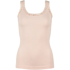 Frida Rib Top - Cipria