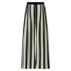 CloeGO Atalie Jo Pants - Sand Black Stripe