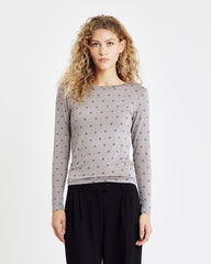 HTD tee l/s Cashmere Blend - Sand