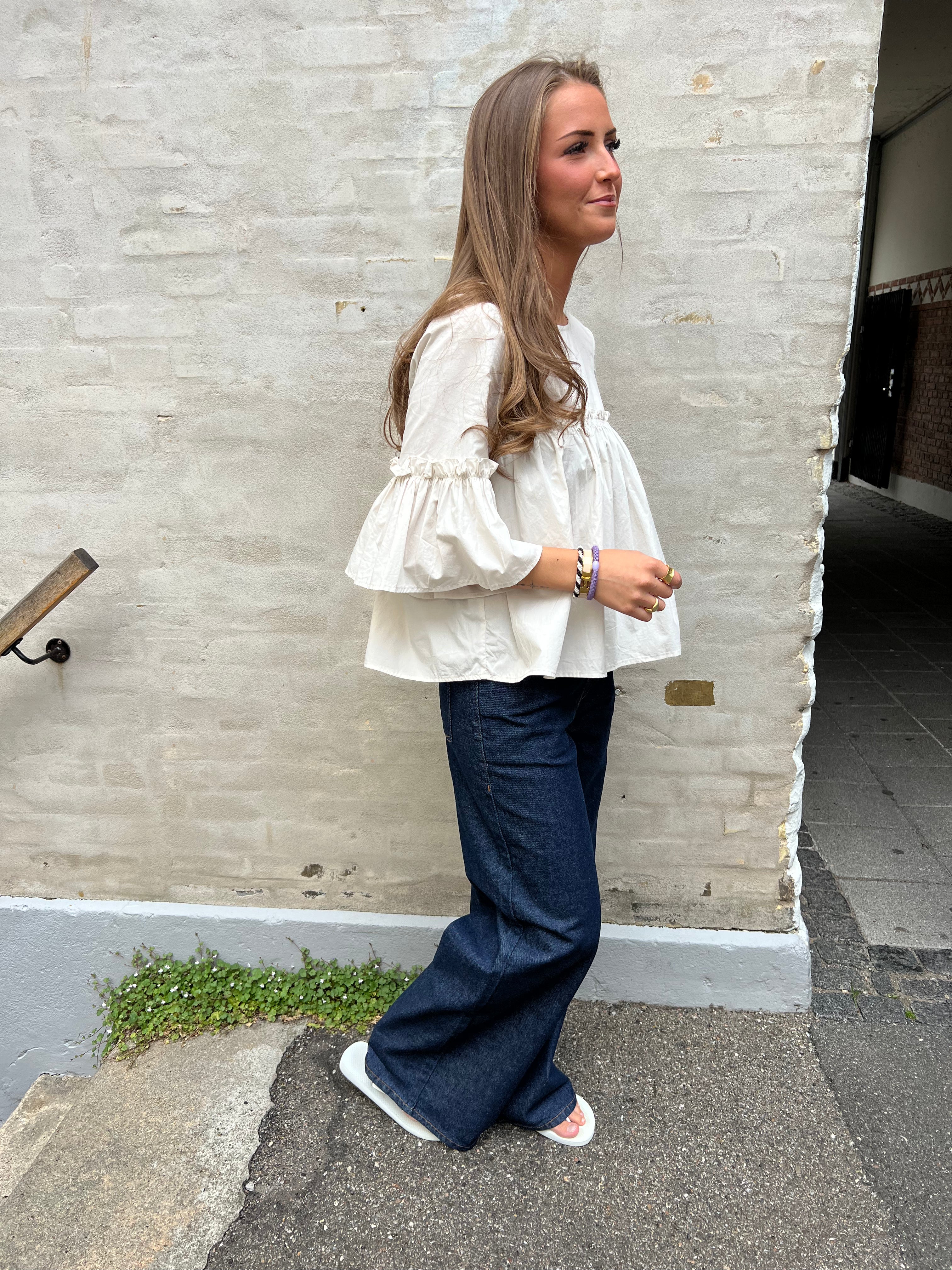 Jira Hope Top - Vit Sand