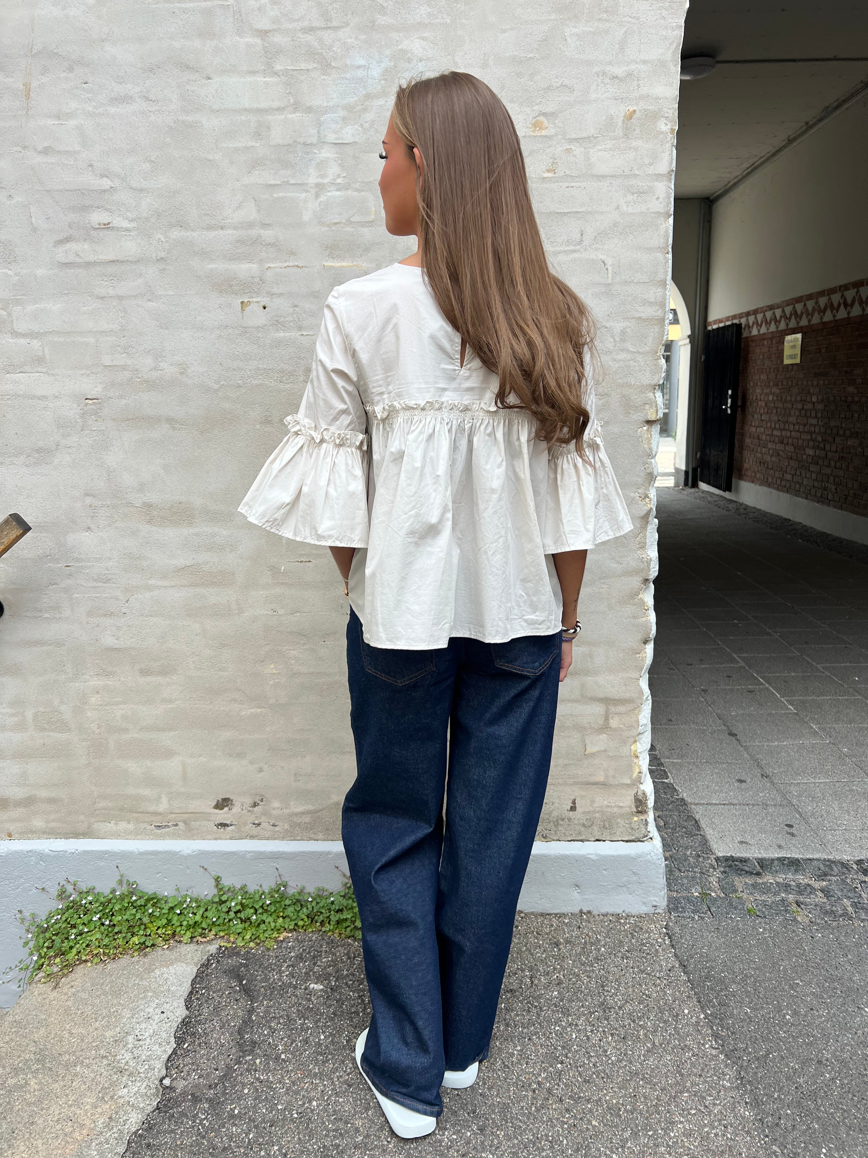 Jira Hope Top - Vit Sand