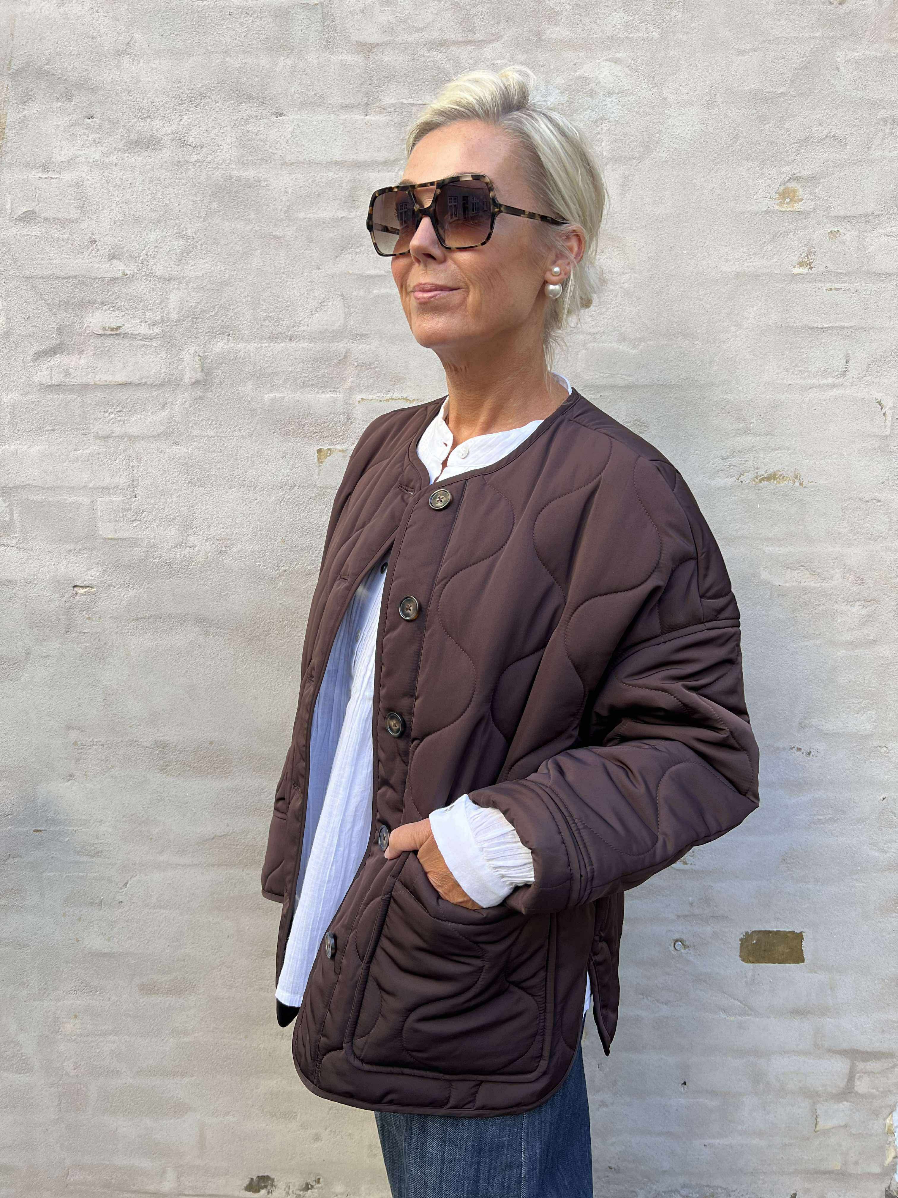 ALLIE QUILTAD JACKA - Java