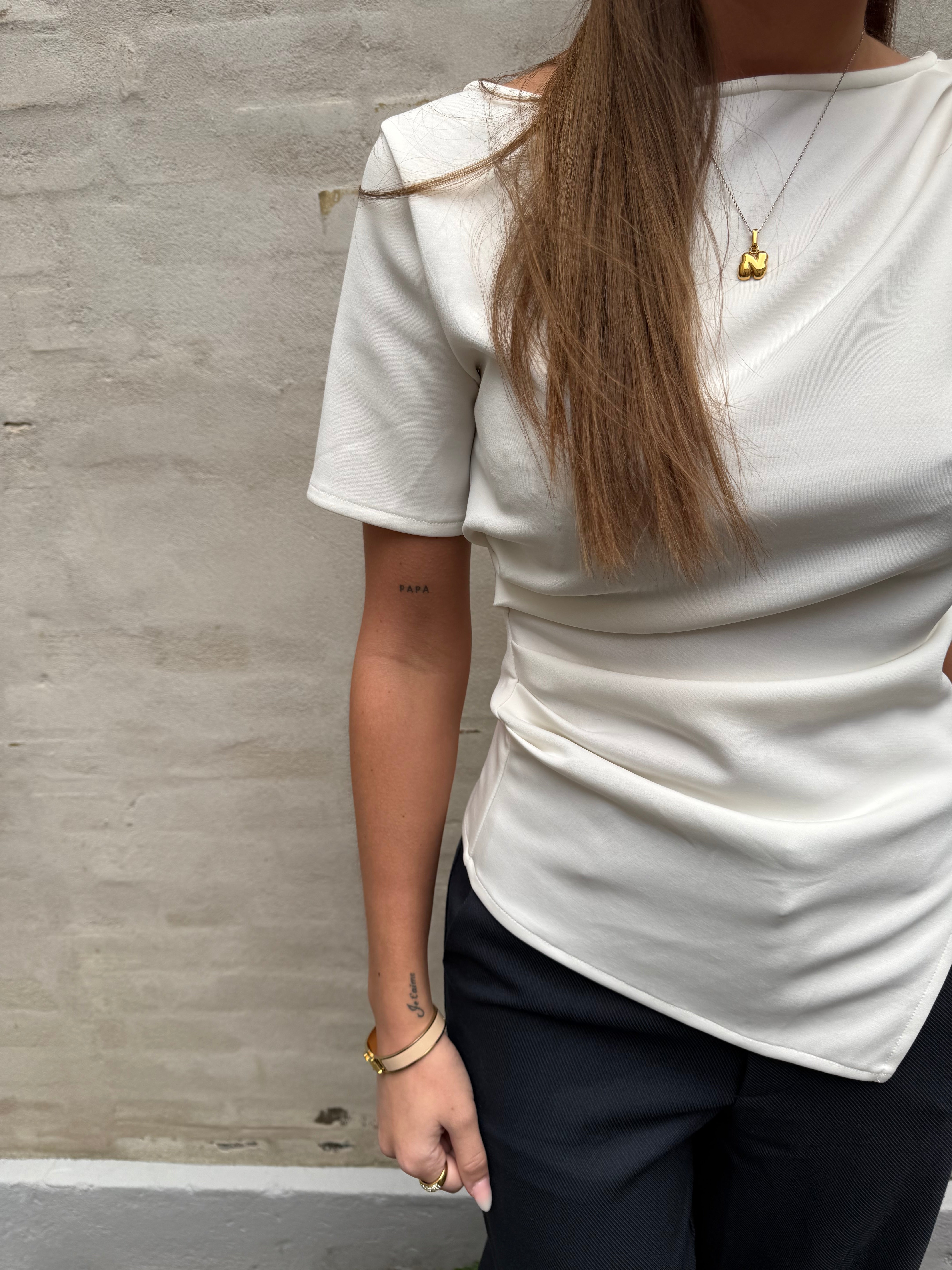 Rasmine Soft Blus - Off White