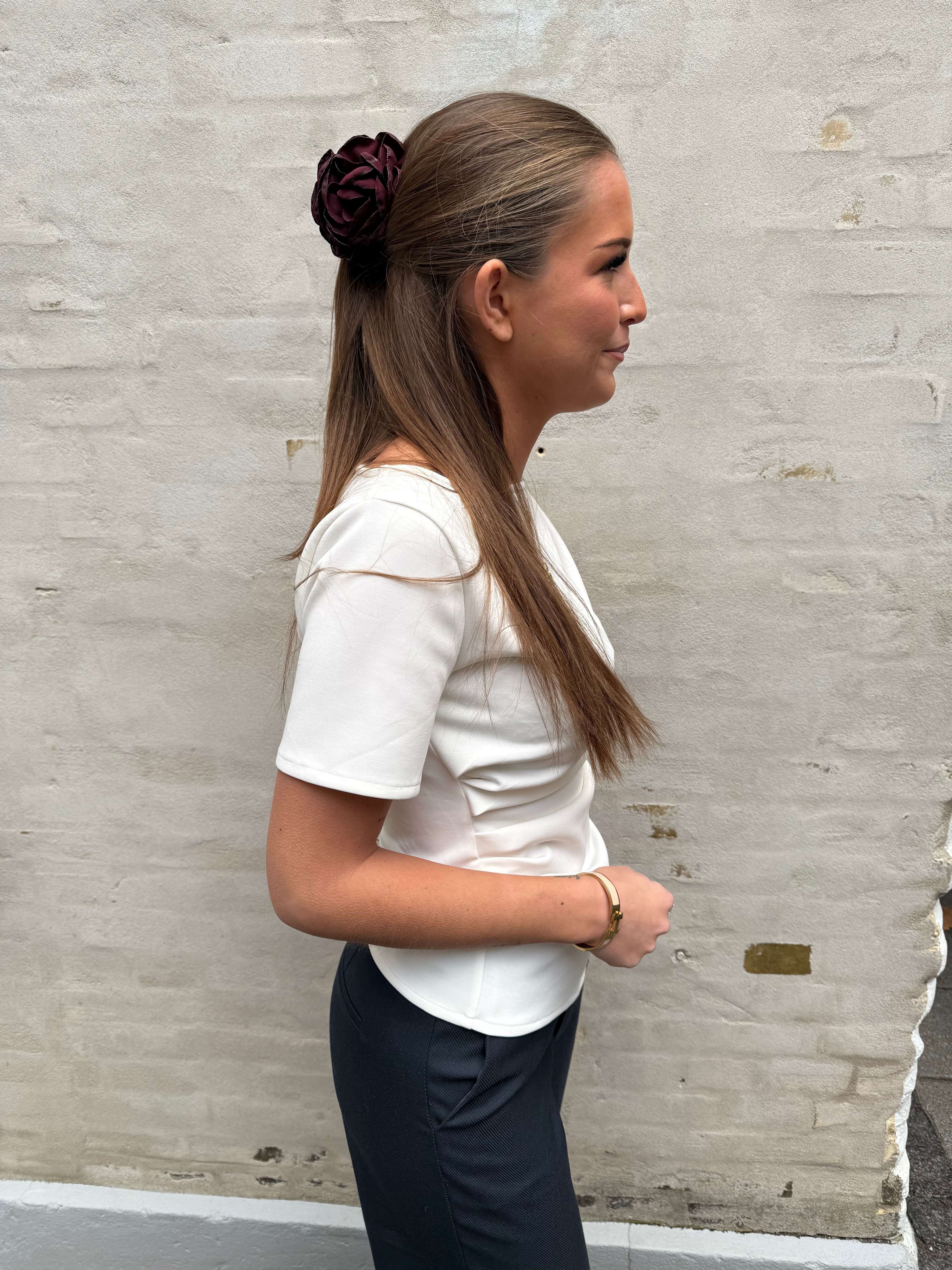 Rasmine Soft Blus - Off White