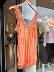Net Top - Orange