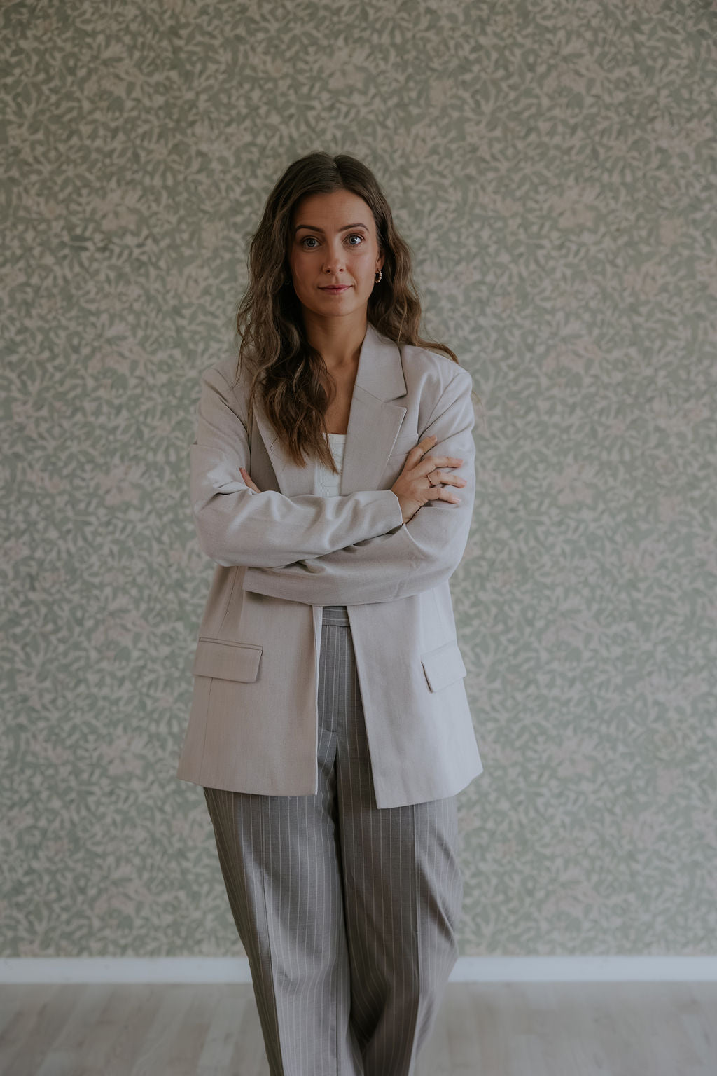 LISA LO BLAZER - Humus Melange