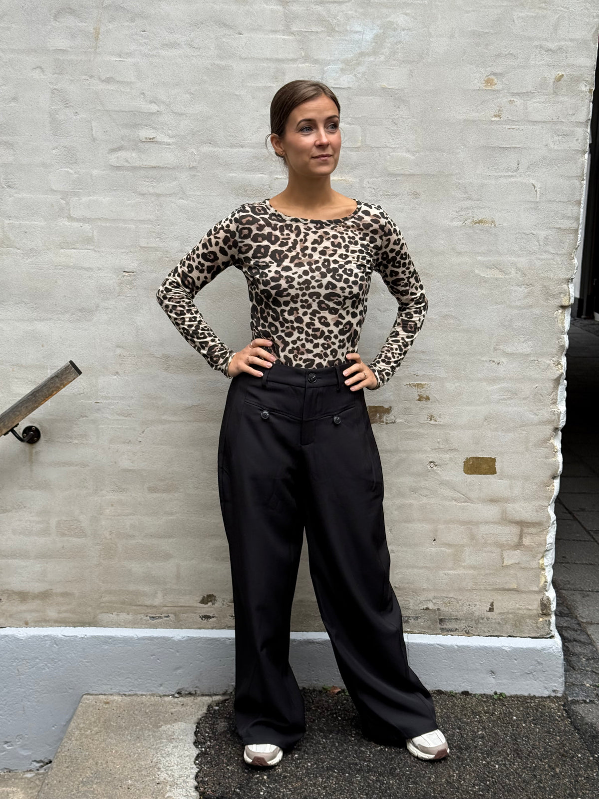 Everyday Softi Blouse - Leopard
