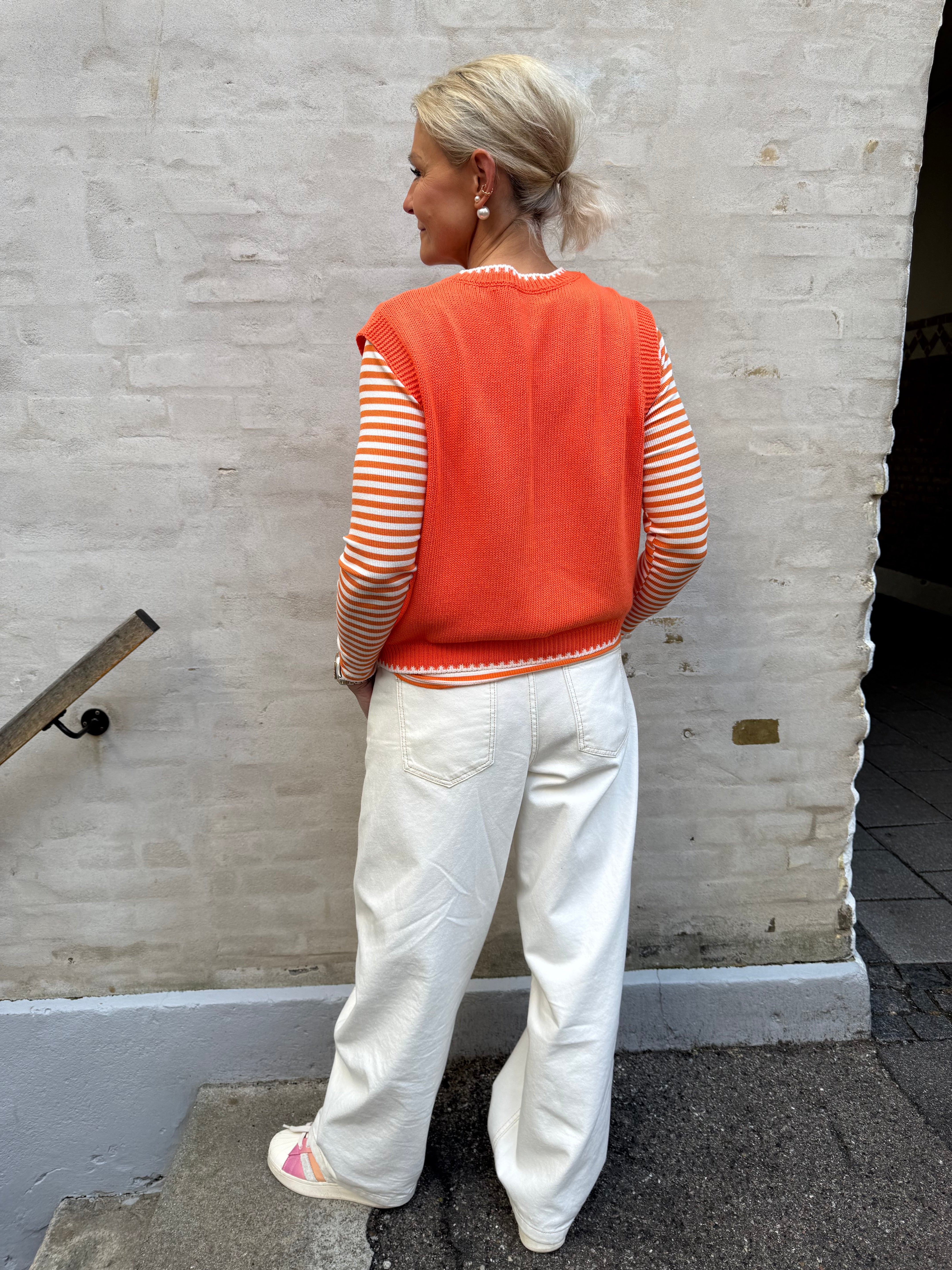 Giletta väst - Orange