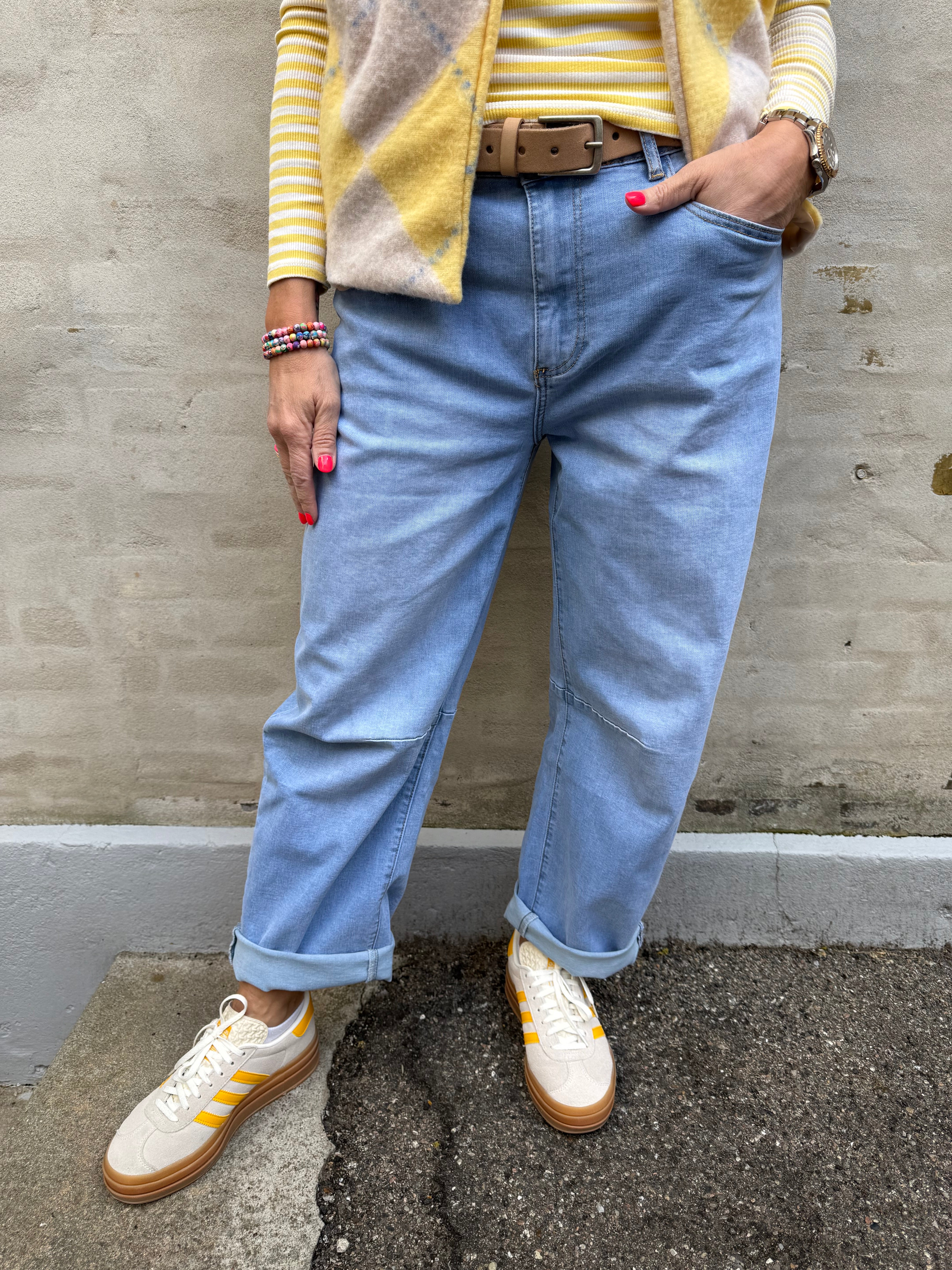 Fanny Jeans - Ljusblå