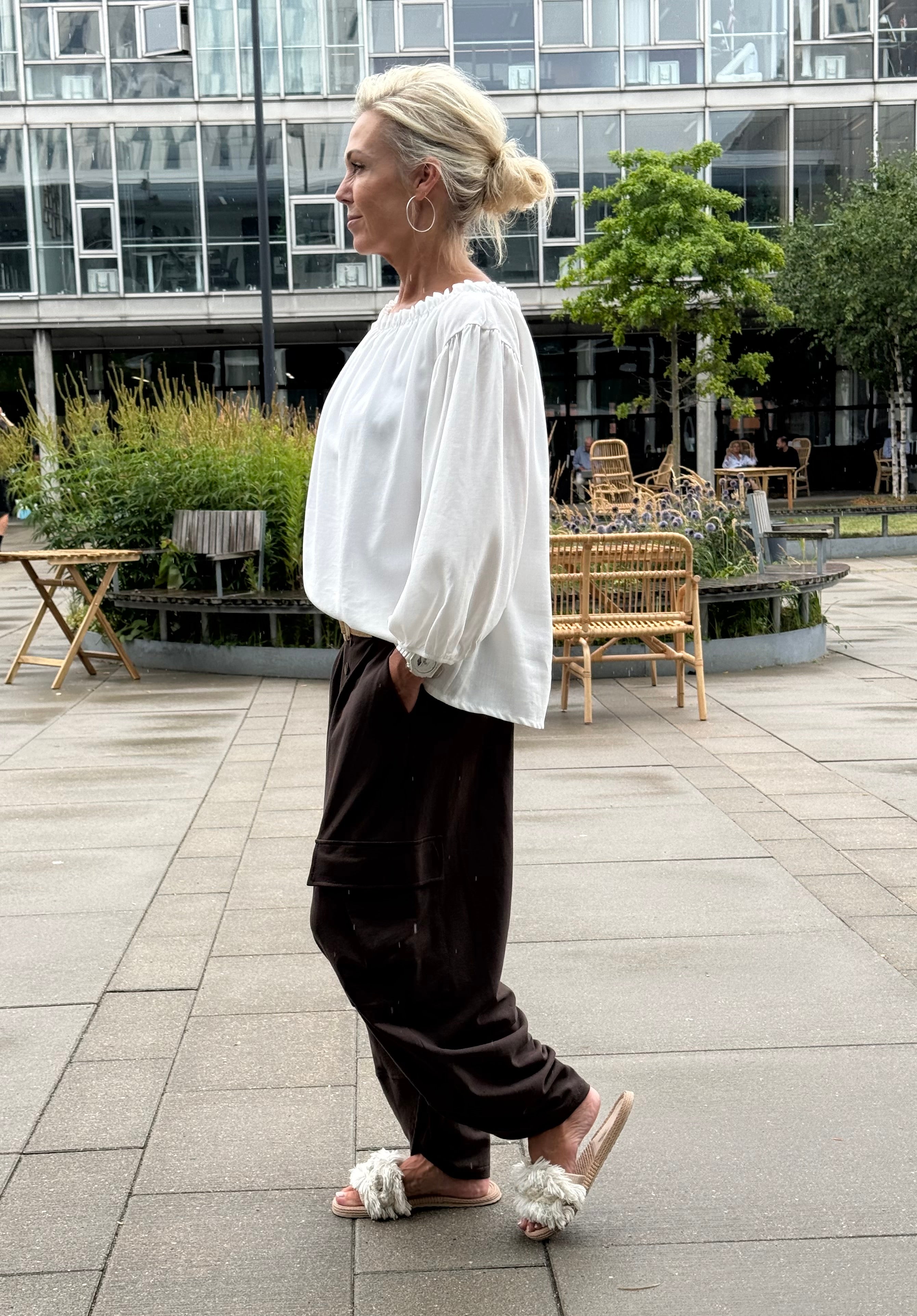 PREORDER-Juniper Blouse- Off White
