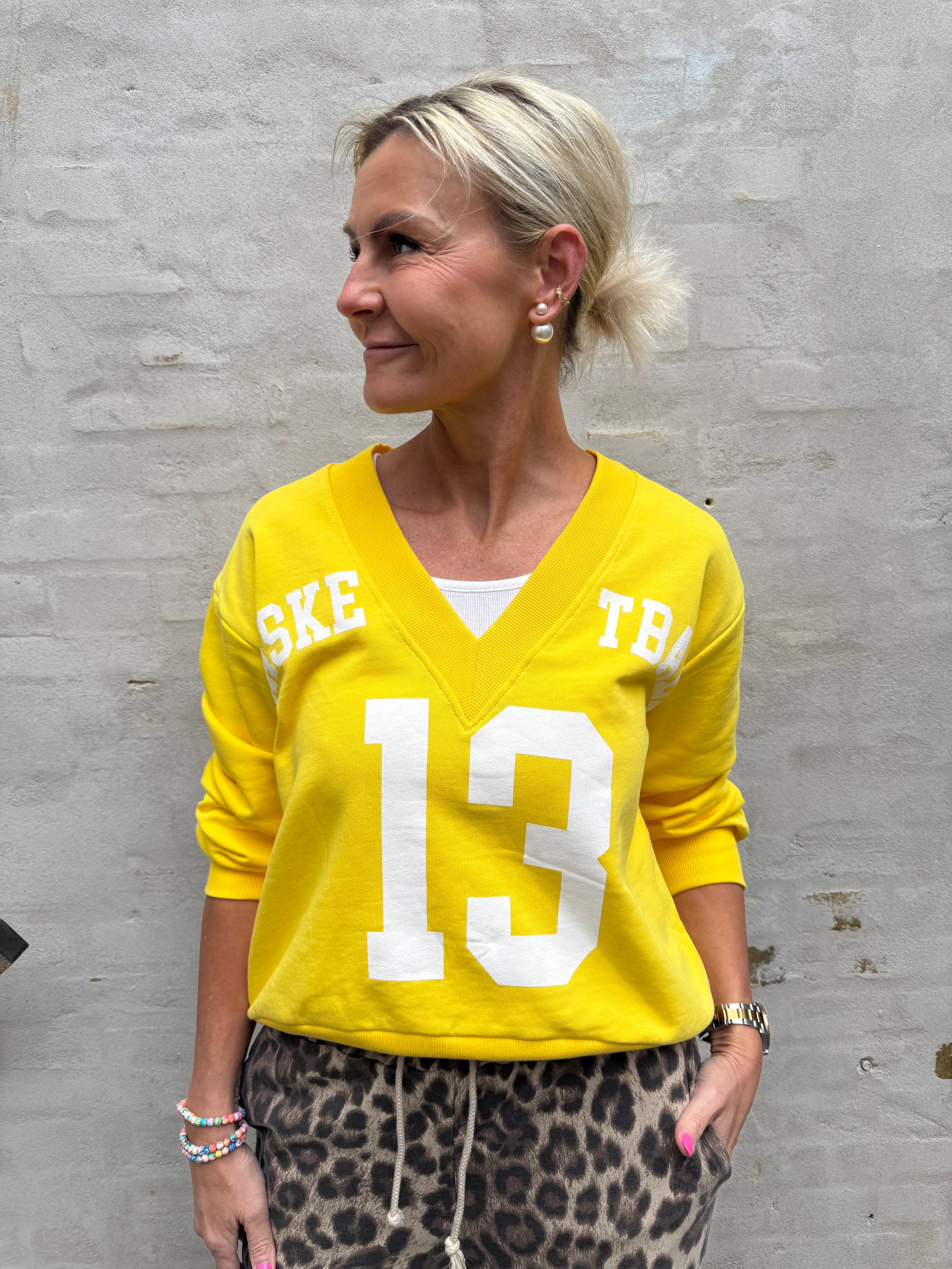 Basket Sweatshirt - Giallo