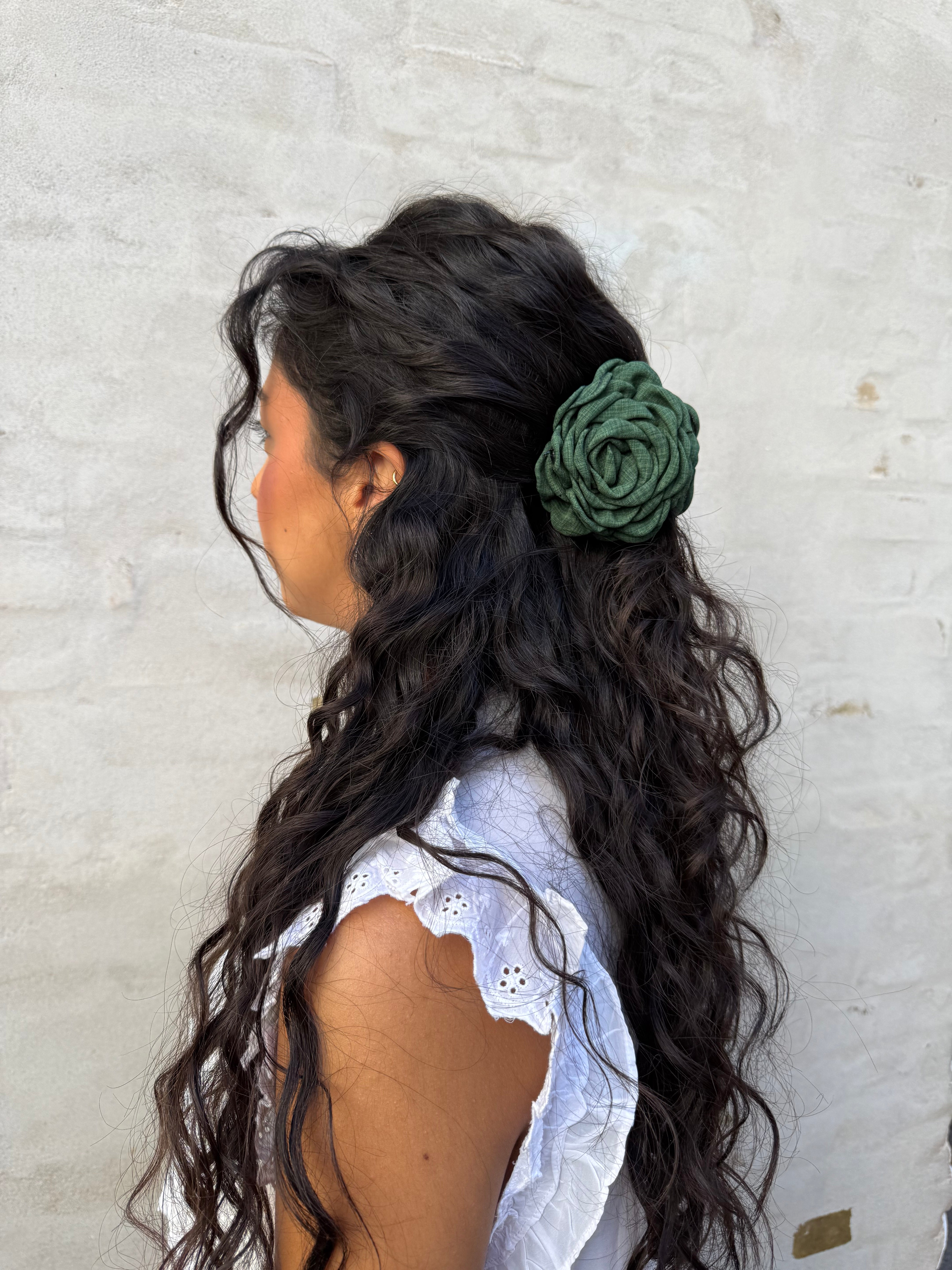 Hana Rose Hårklämma - röd