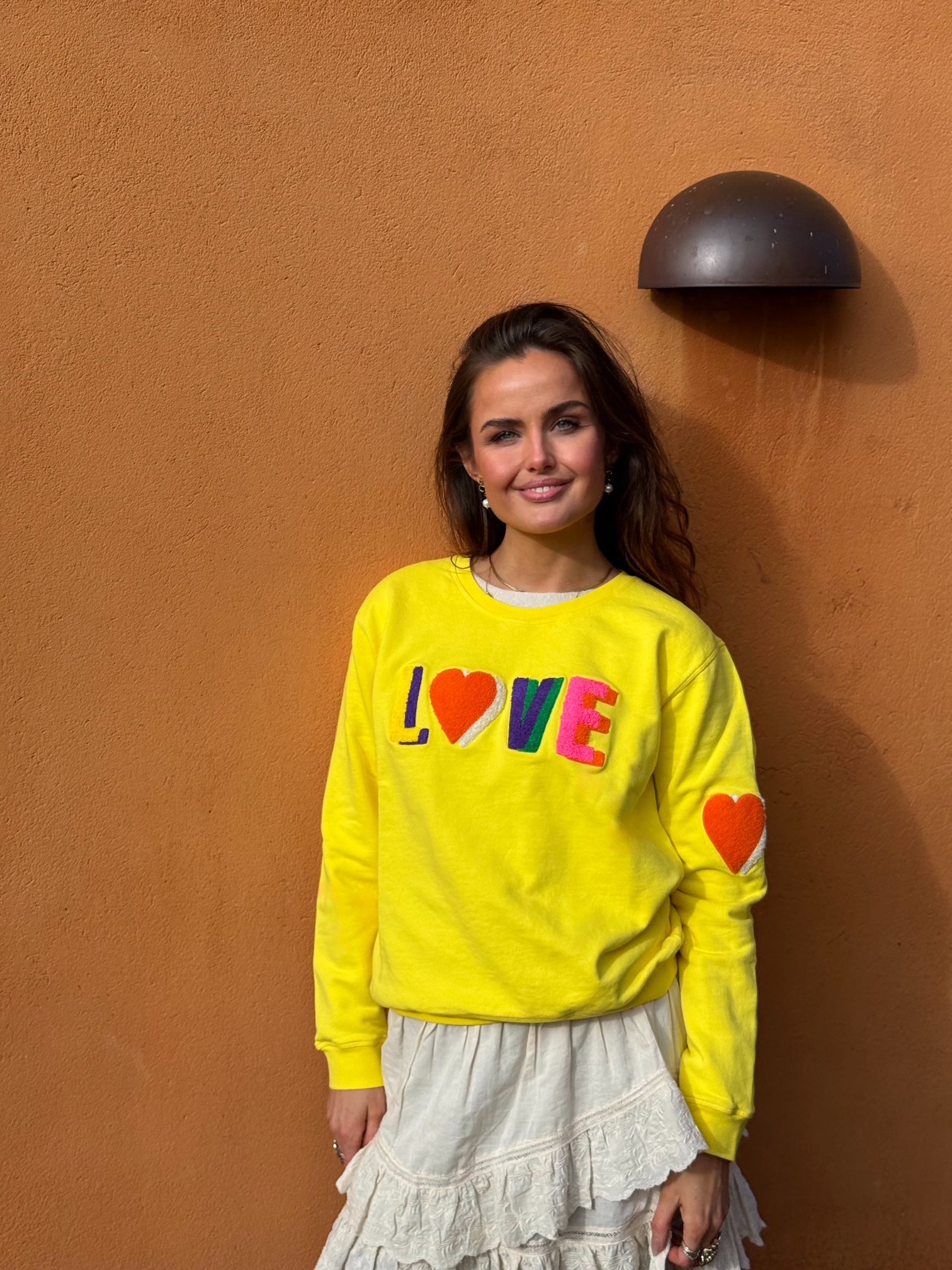 Sweat LOVE - Yellow/Multi