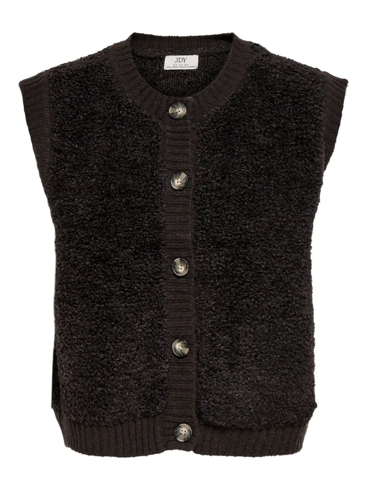 EIRA LIFE S/L ON BUTTON VEST - Chocolate Torte