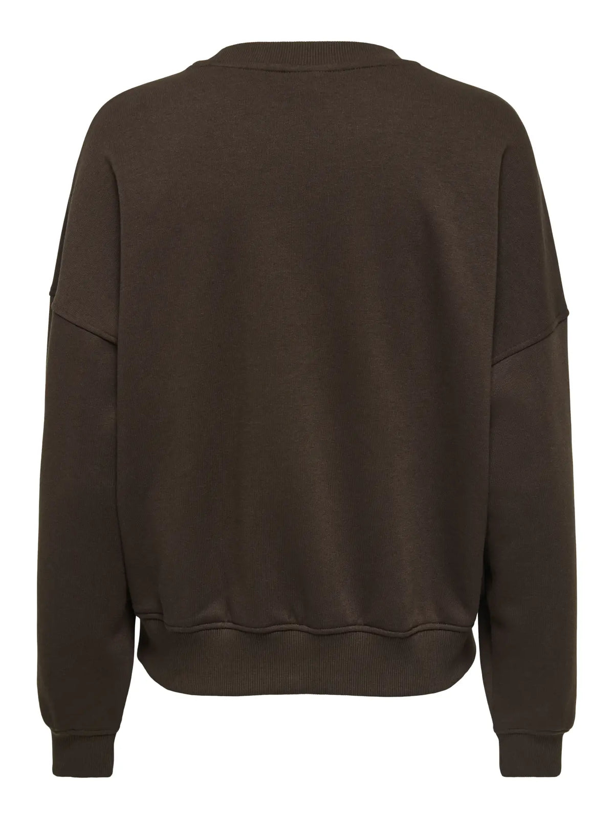 MESA LS O-NK EMB SWEAT - Chocolate Torte_BIRCH+EBB