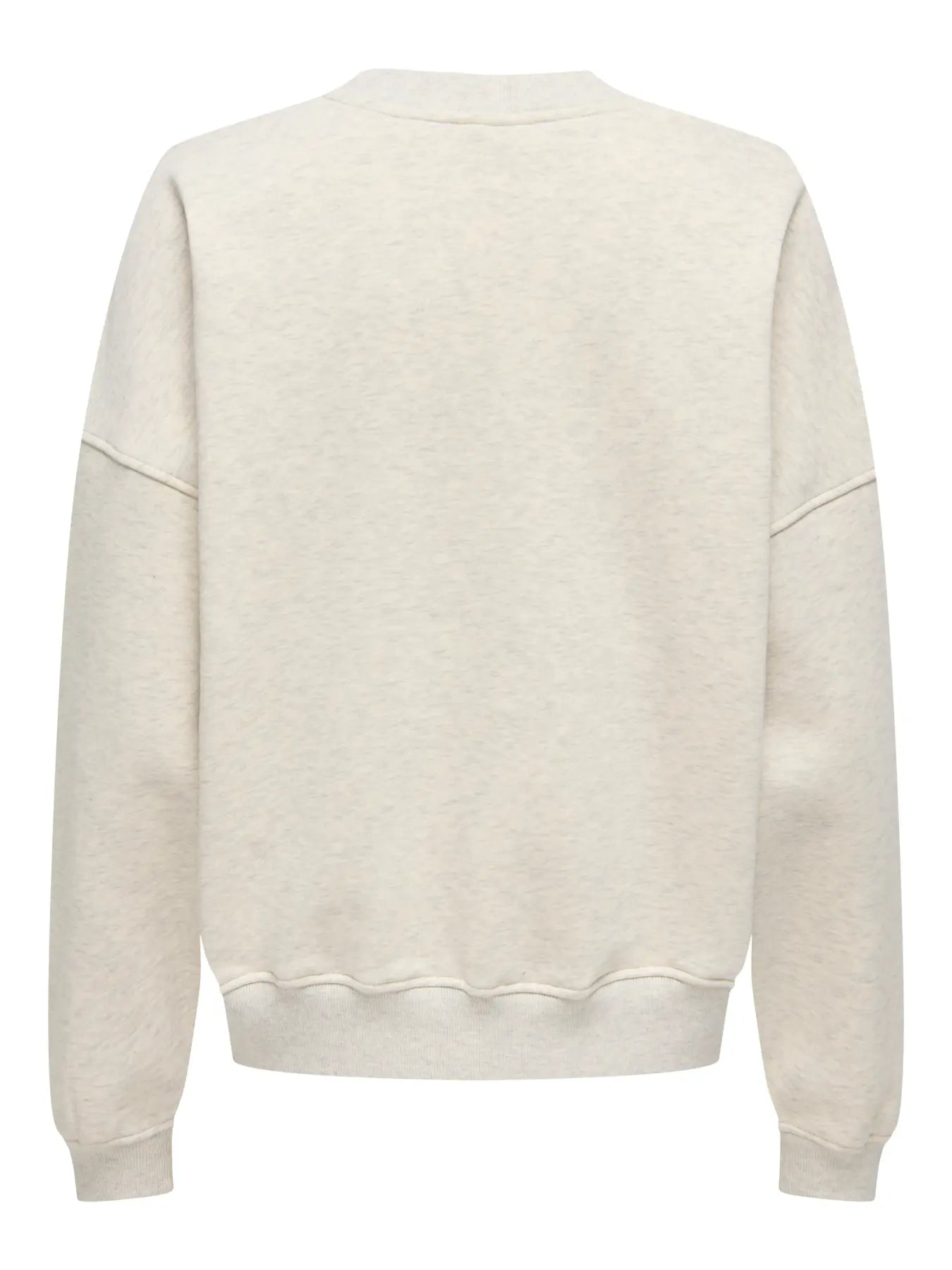 MESA L/S O-NK EMB SWEAT - Oatmeal CHAMPS CABERNET