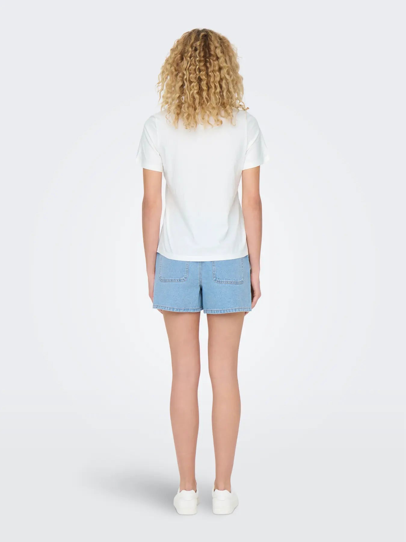 PISA LIFE S/S PRINT TOP - Cloud Dancer BITTERSWEET