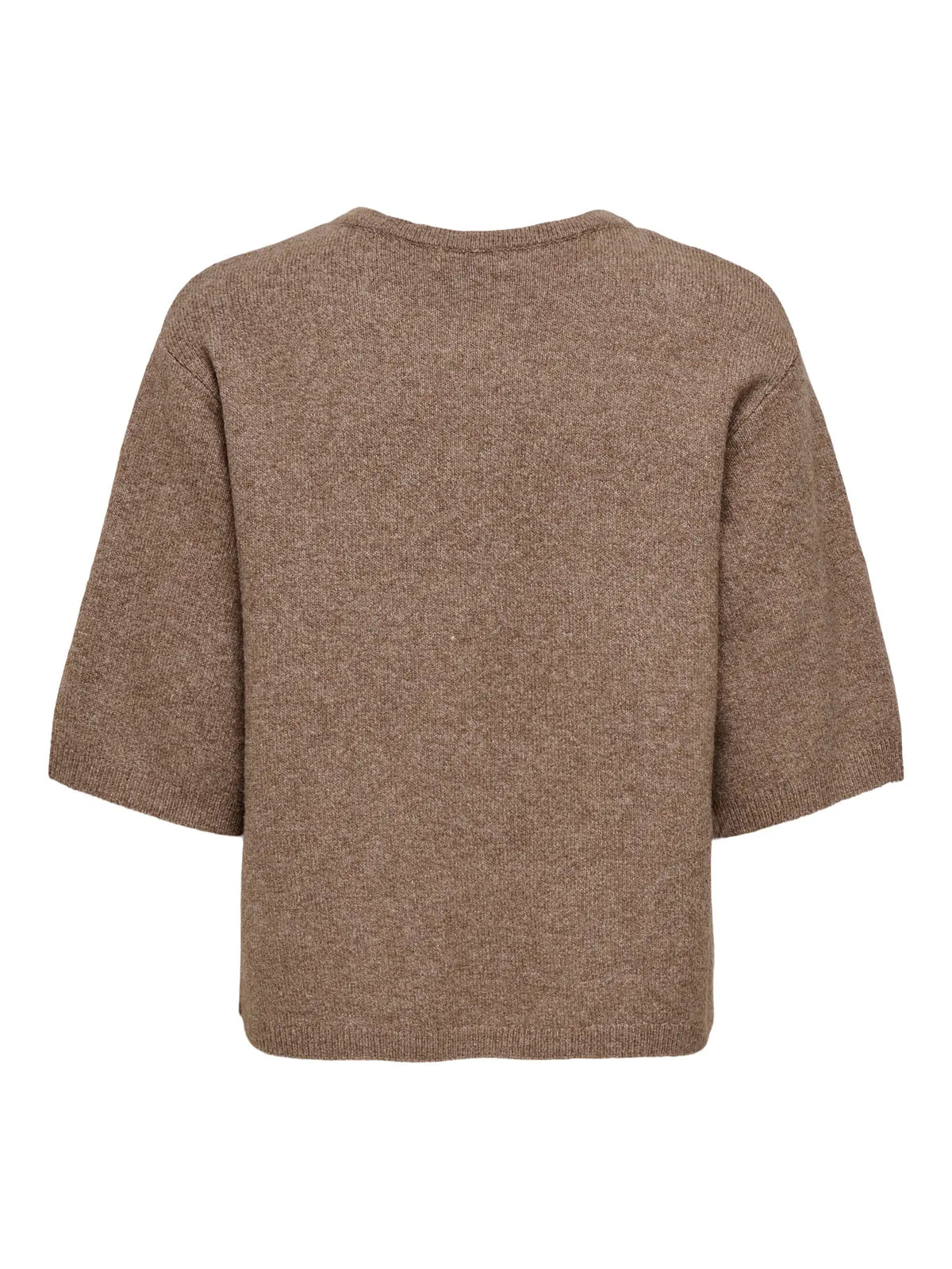 RUE LIFE 2/4 PEARL CARDIGAN - Caribou MELANGE