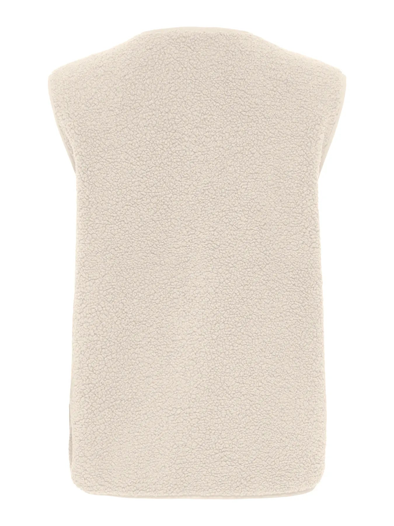 SIMINA TEDDY VÄST - Björk LJUS GULD KNAPP