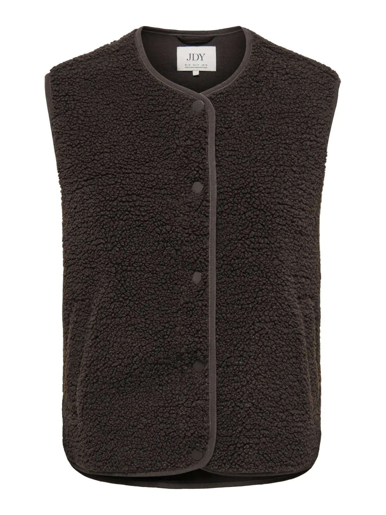 SIMINA TEDDY WAISTCOAT - Chocolate Torte