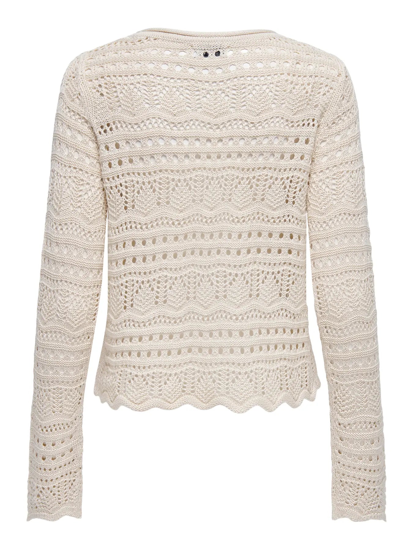 SUN LAY LS BOATNECK TRÖJA - Tapioka