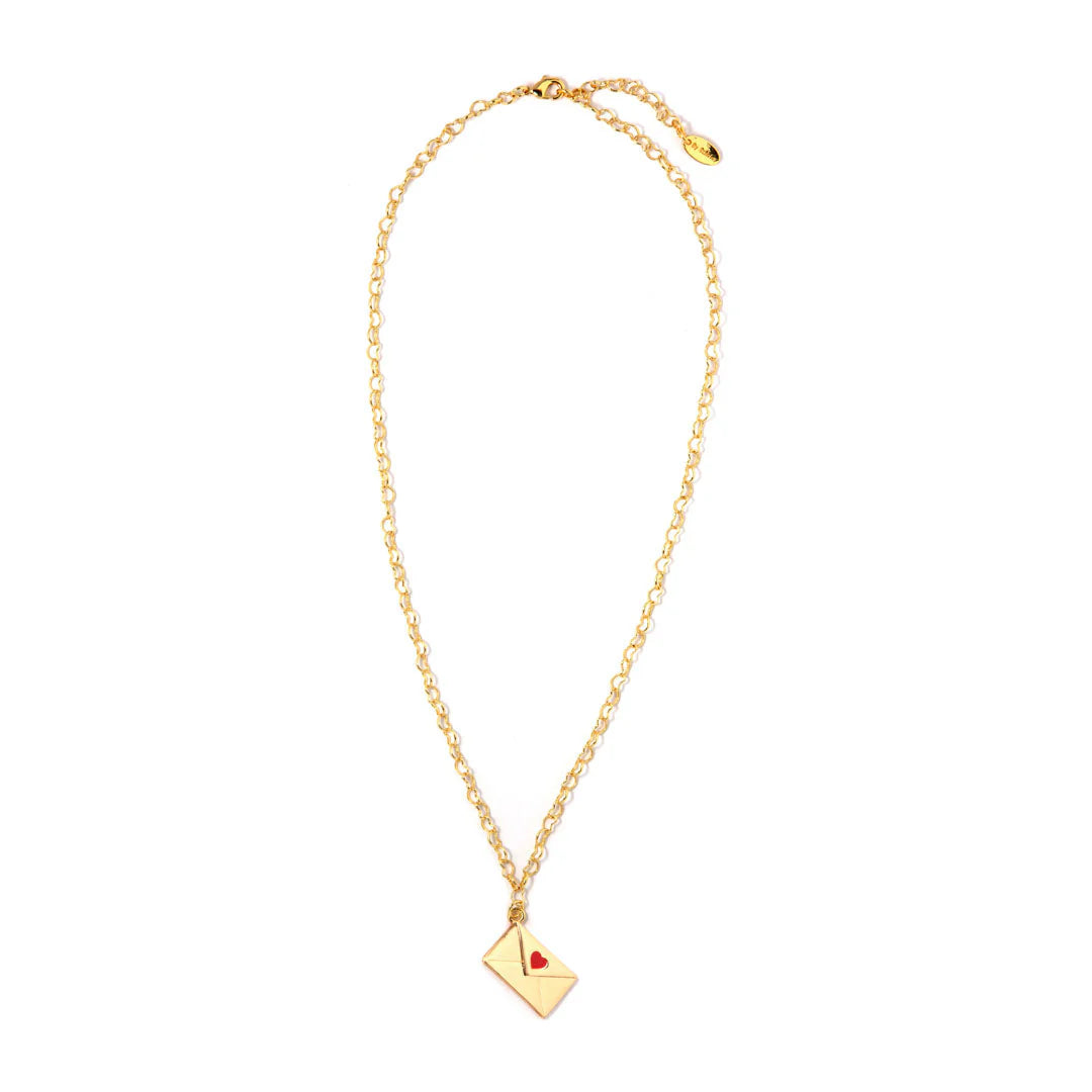 LoveLetter - 18 karats guldplätering