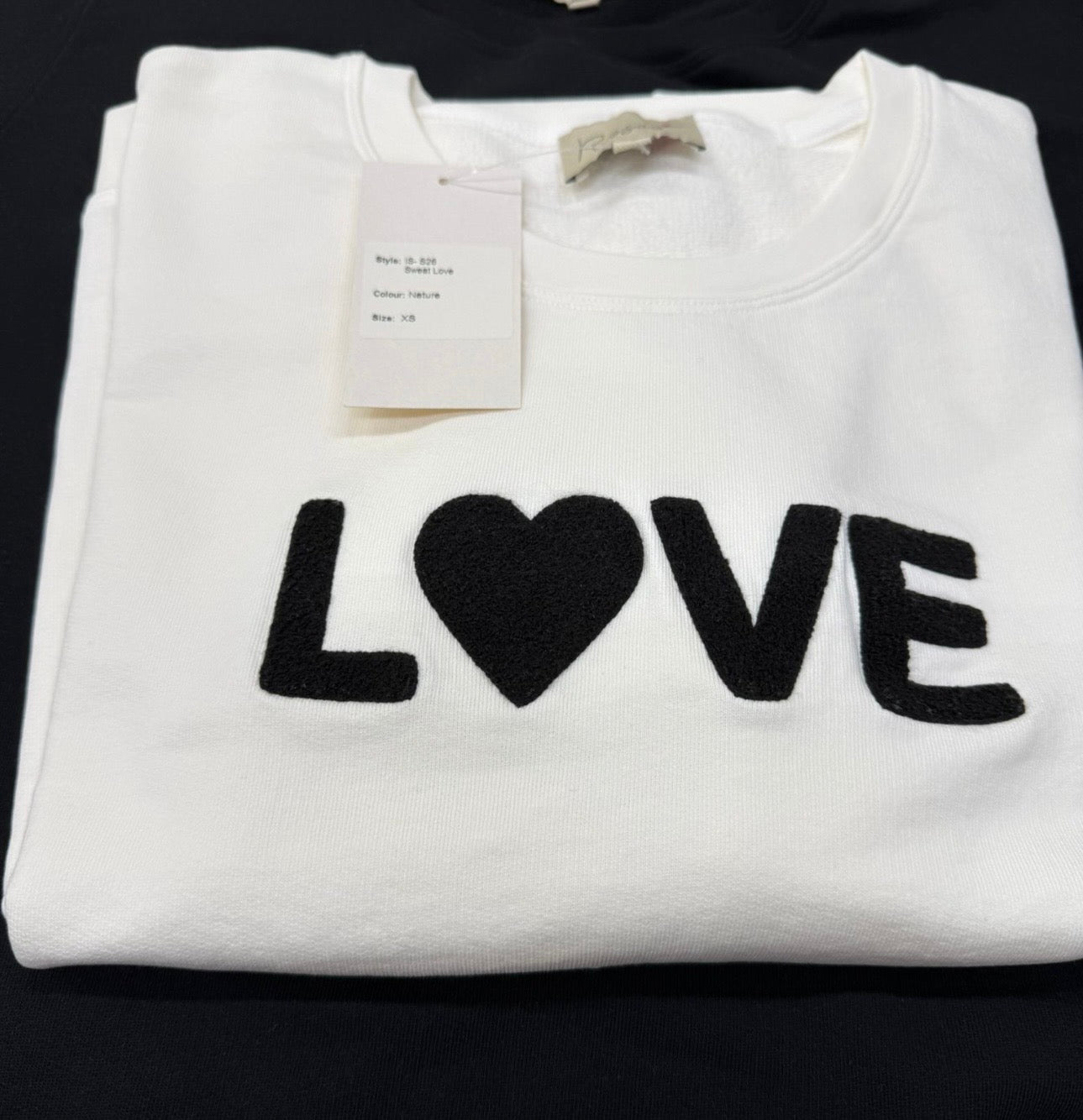 Sweat LOVE - Nature/Black