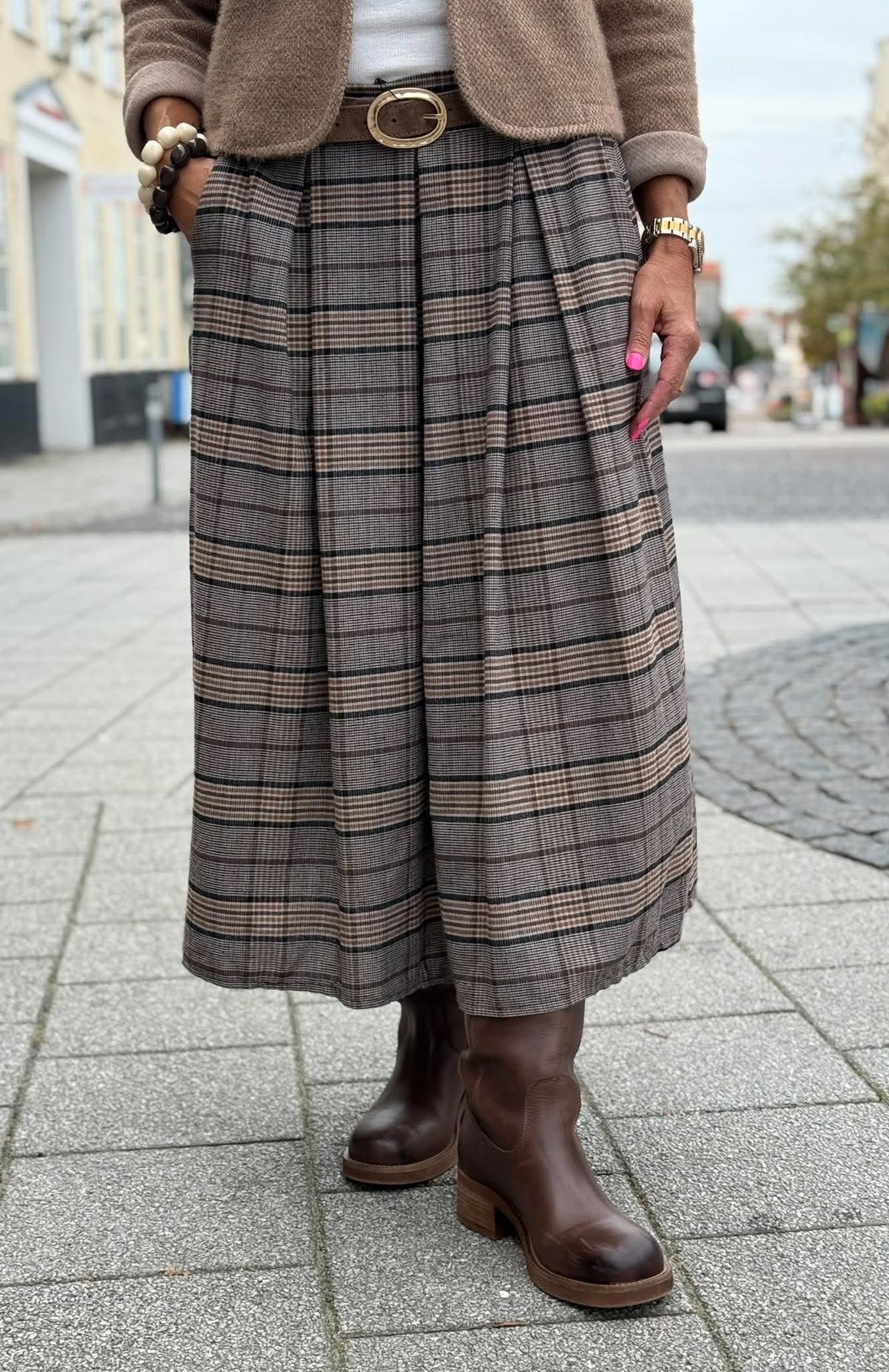 PREORDER-Amsonia Skirt - Camel