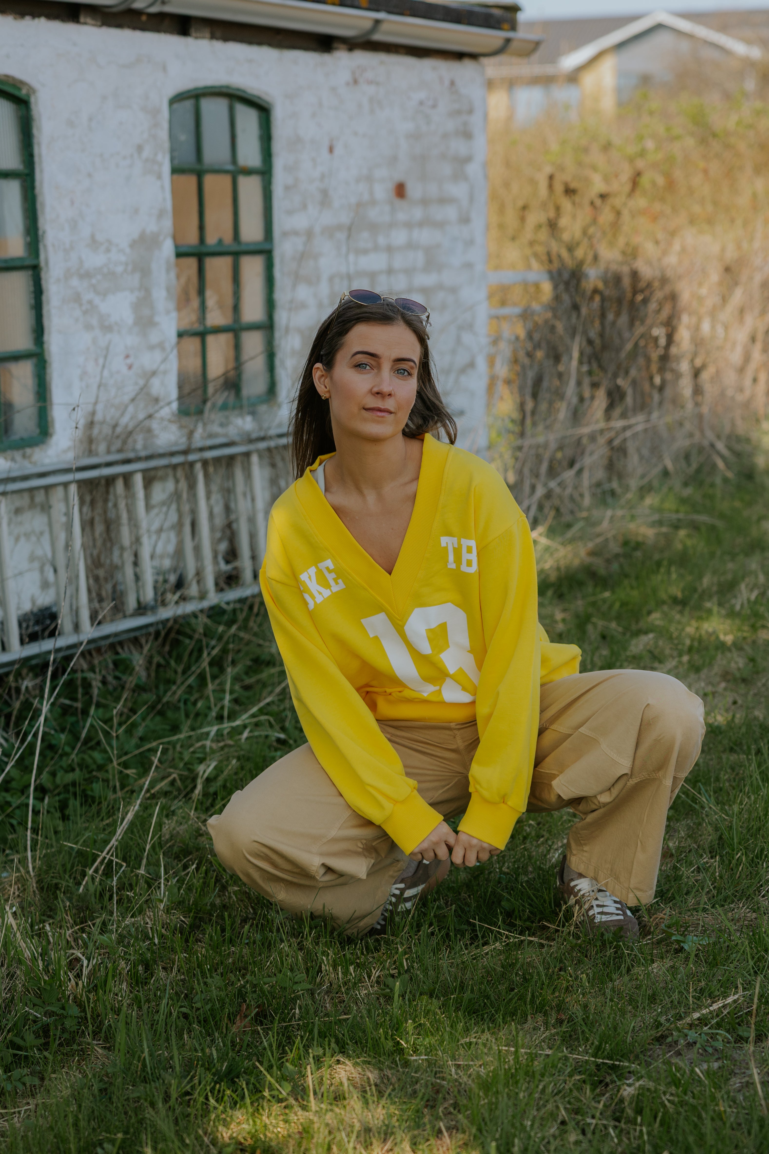 Basket Sweatshirt - Giallo