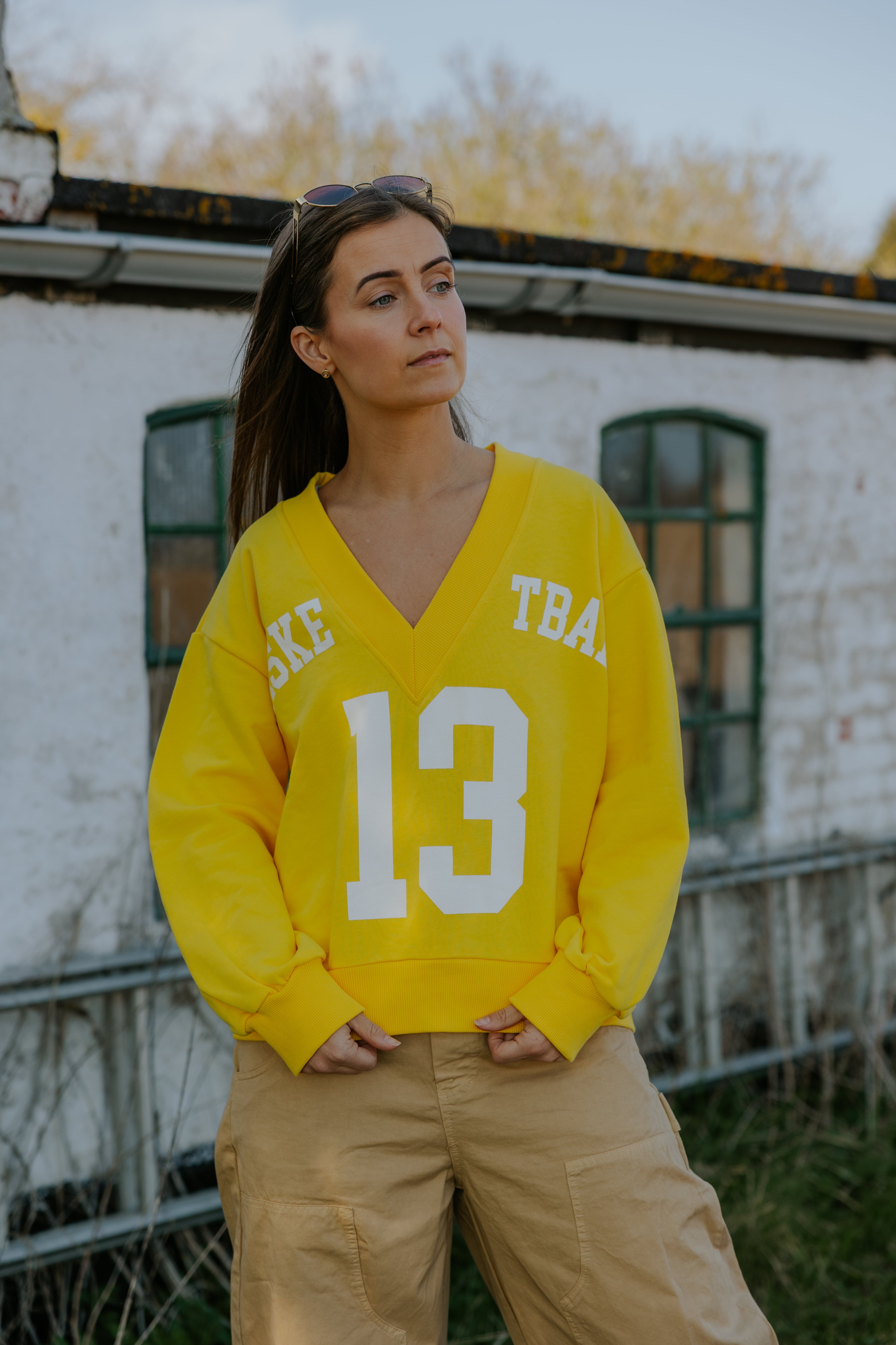 Basket Sweatshirt - Giallo