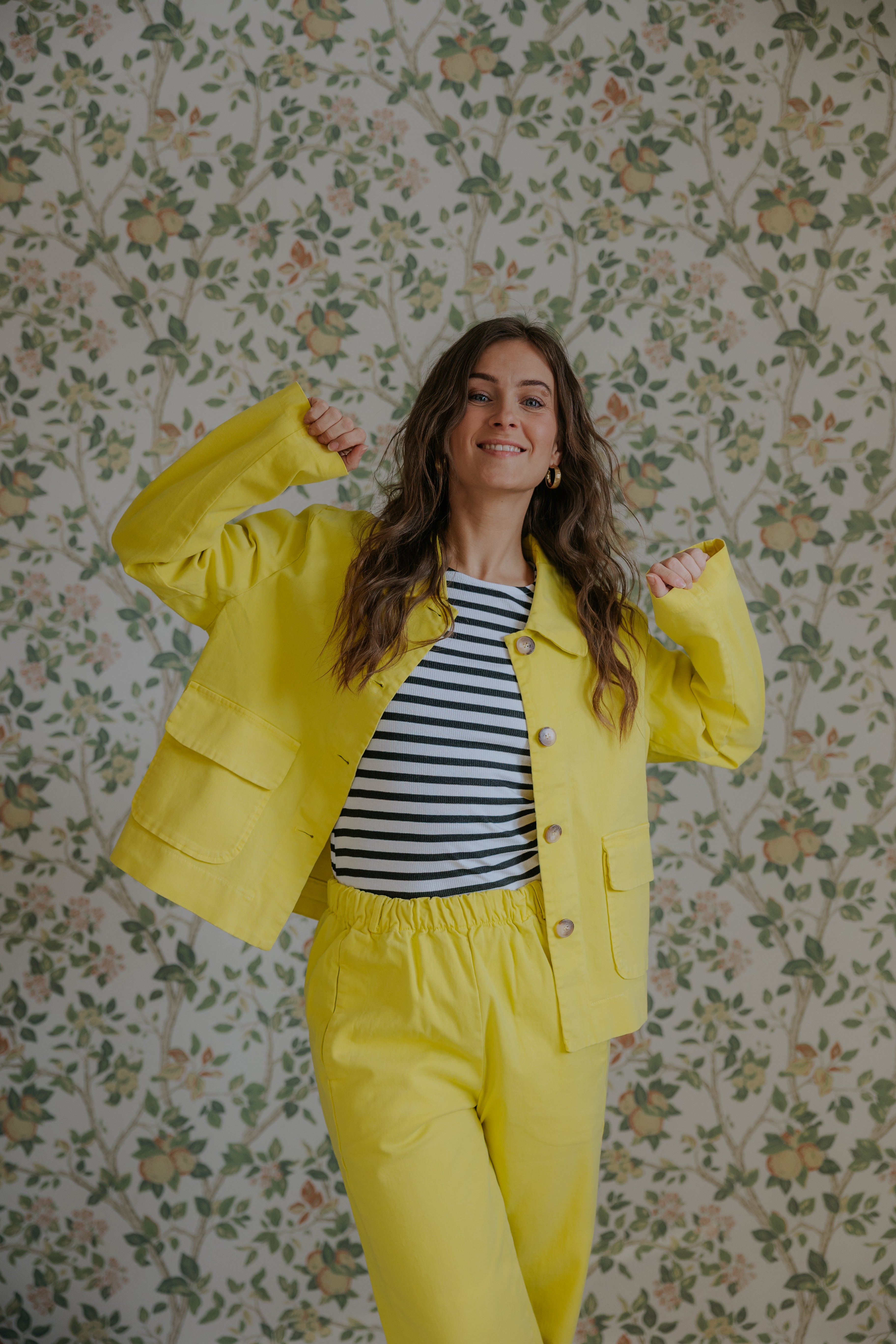 Everyday Stripes Blus - Svart