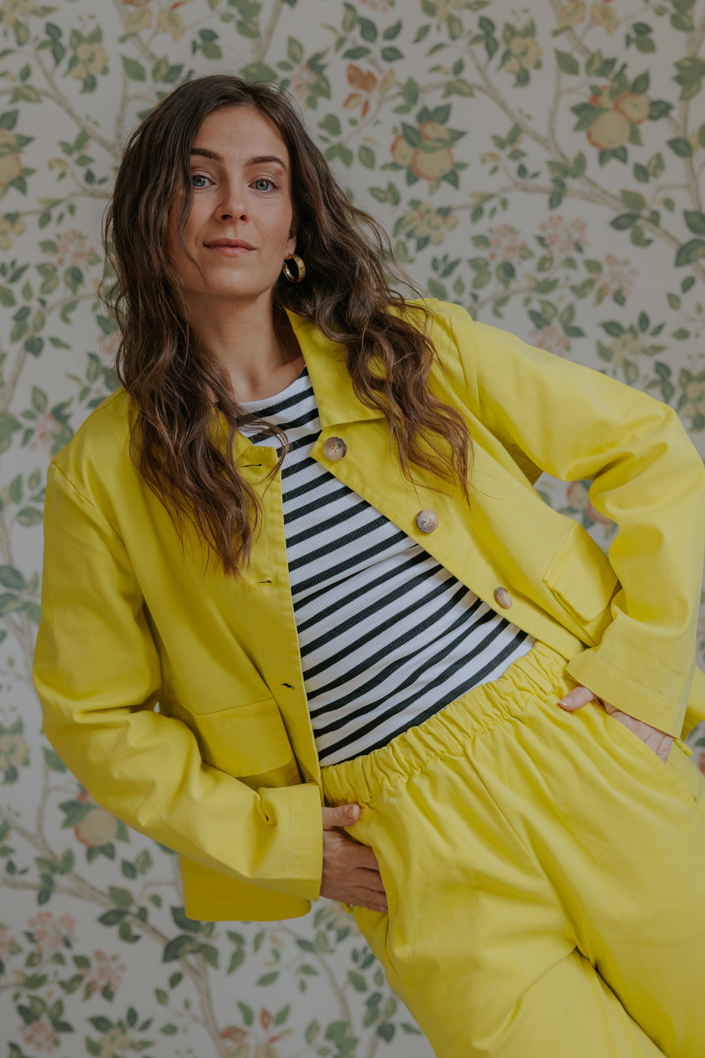 Everyday Stripes Blus - Svart