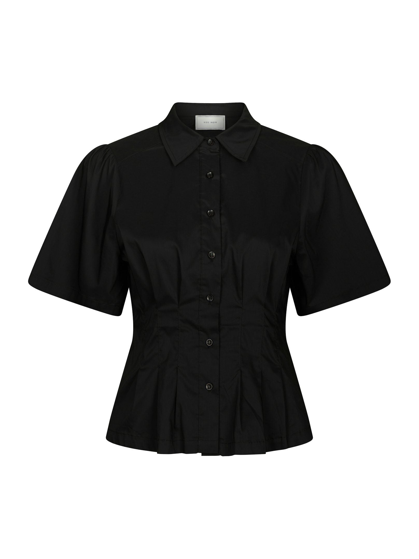 Balara Poplin Shirt - Black