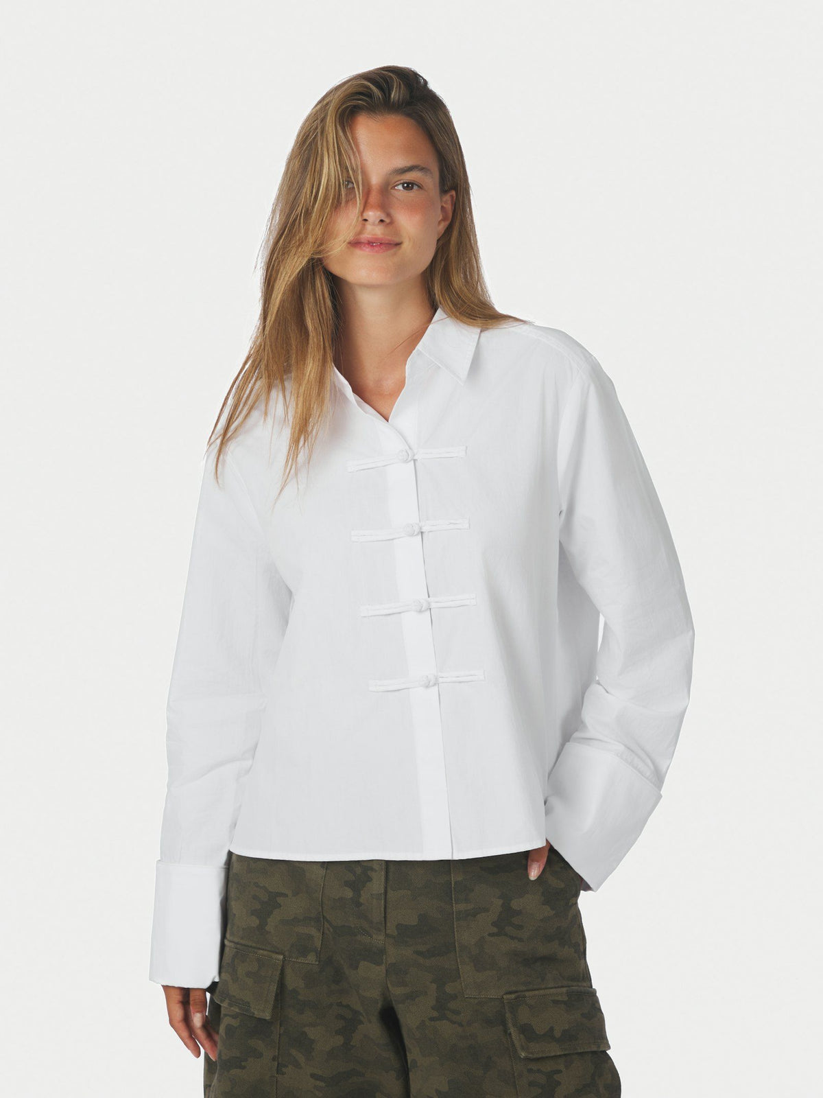 Cam Poplin Shirt - Off White