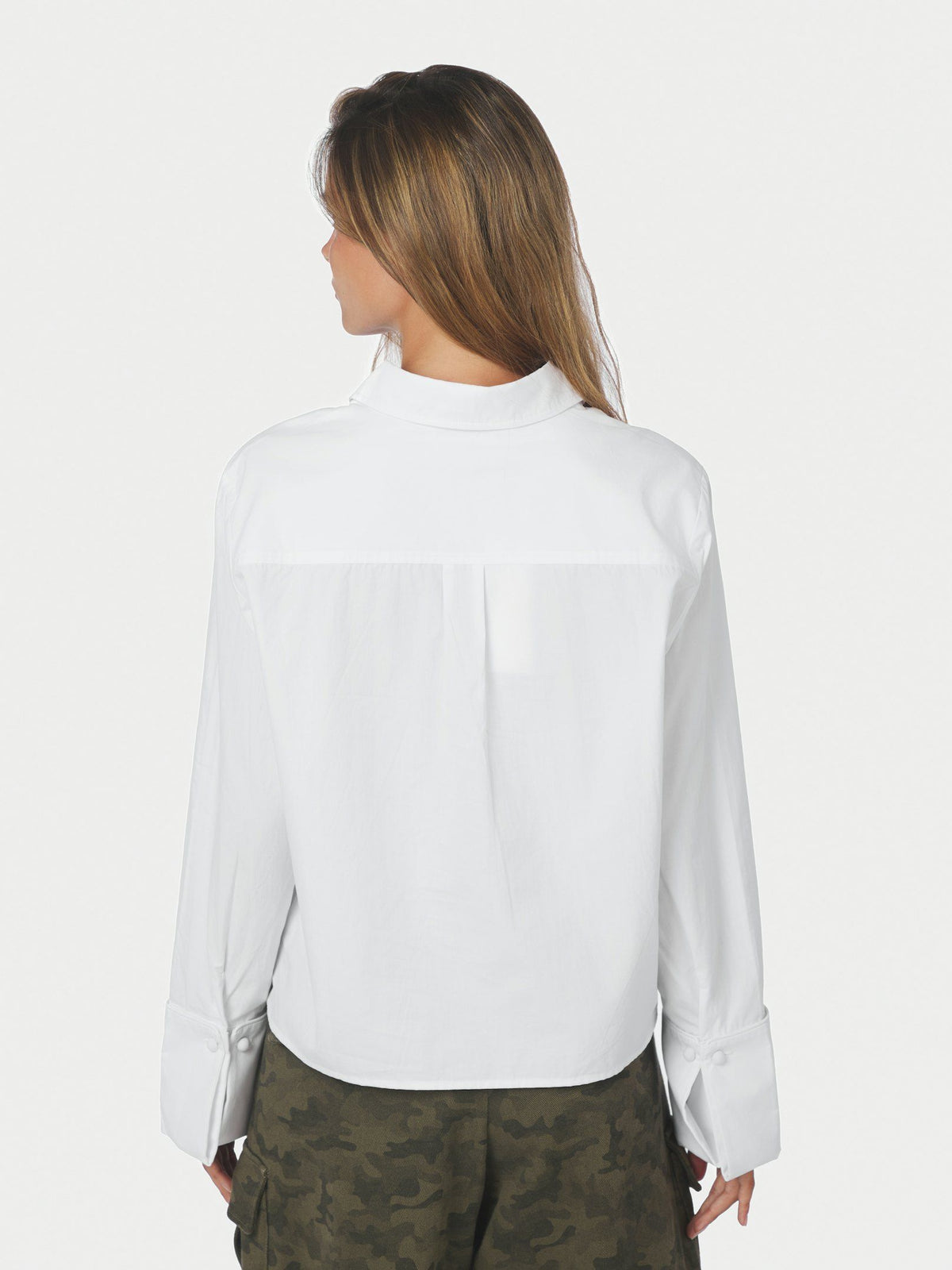 Cam Poplin Shirt - Off White