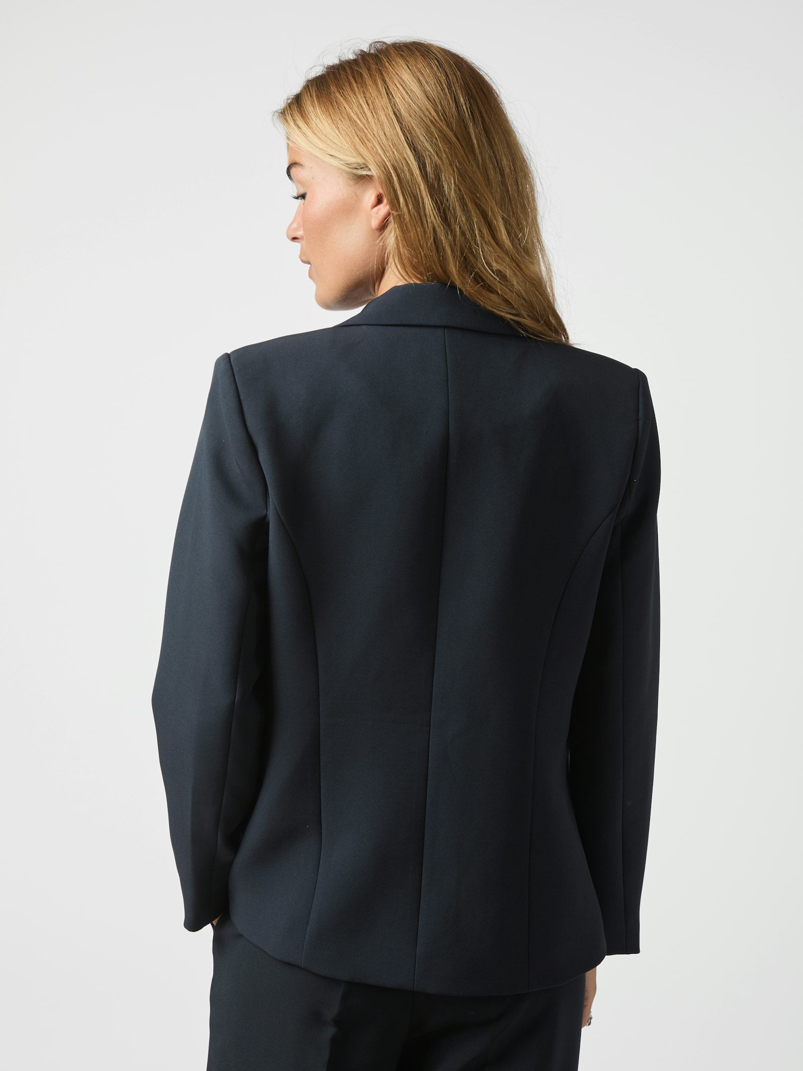 Francine Suit Blazer - Dark Navy