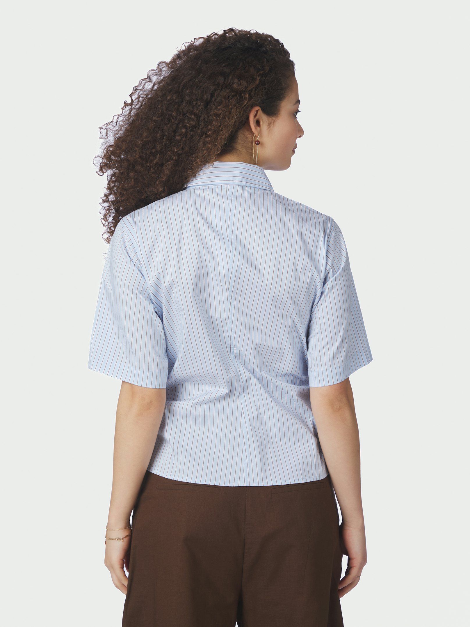 Hazell Stripe Shirt - Light Blue