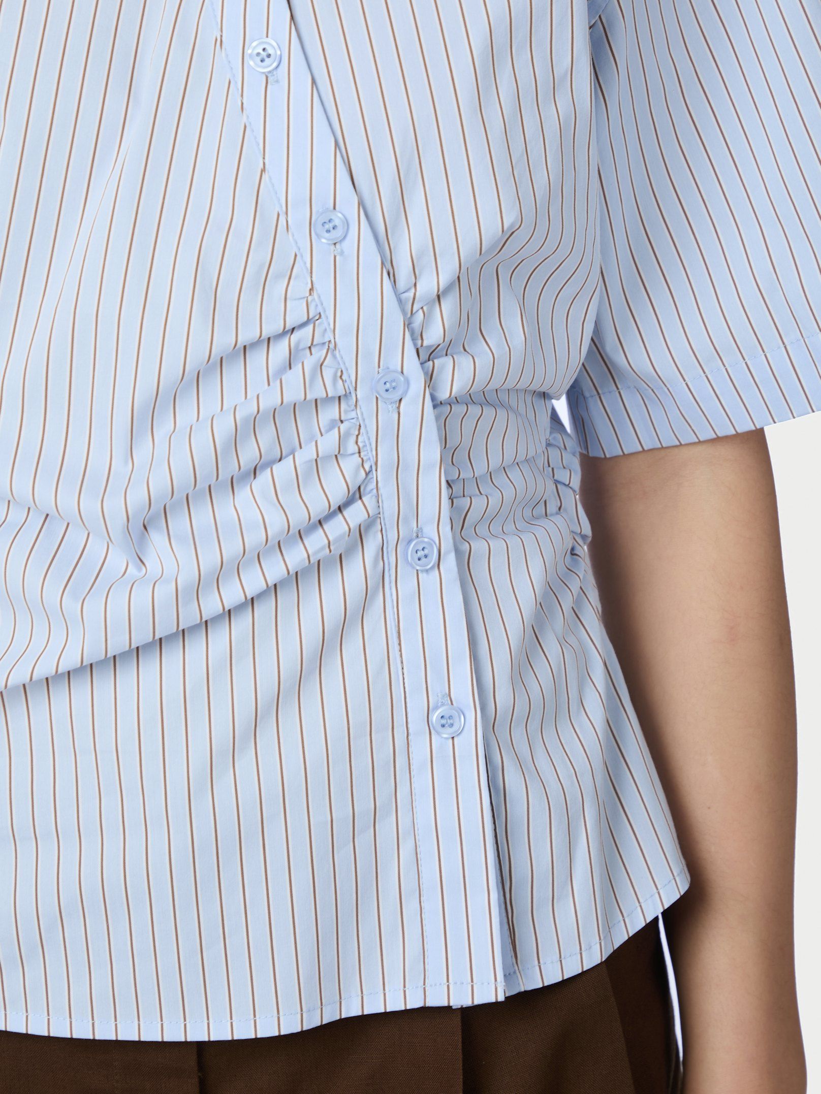 Hazell Stripe Shirt - Light Blue
