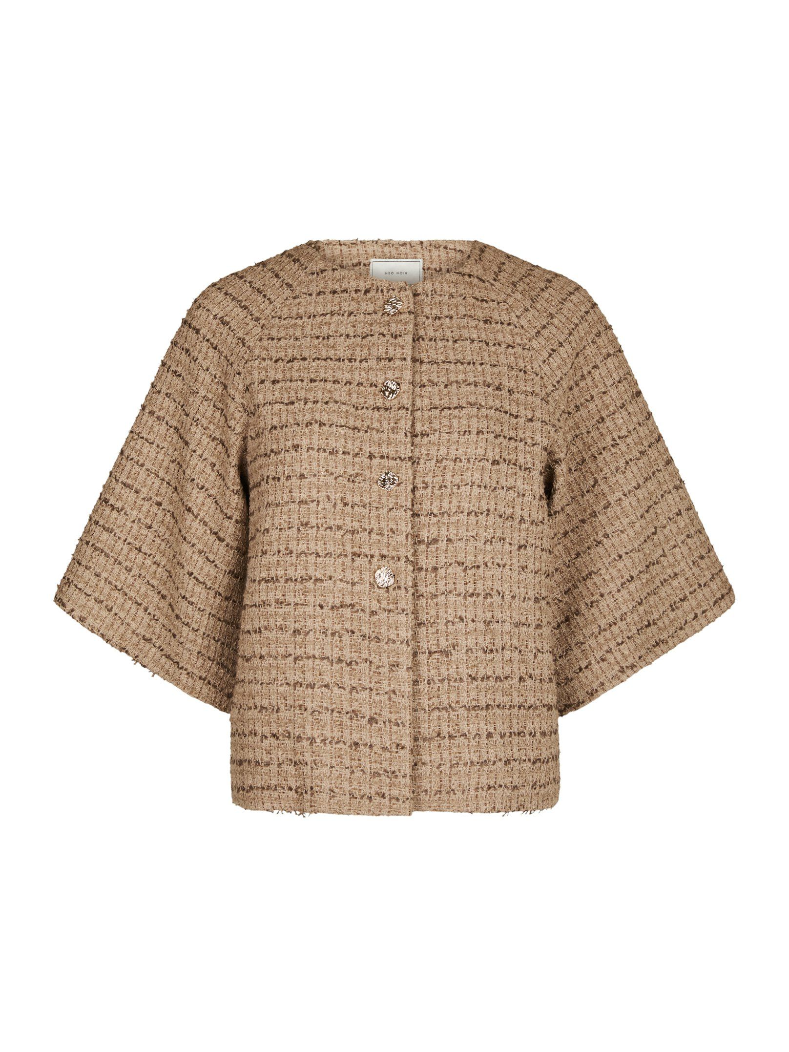 Rosella Boucle Minijacka - Taupe