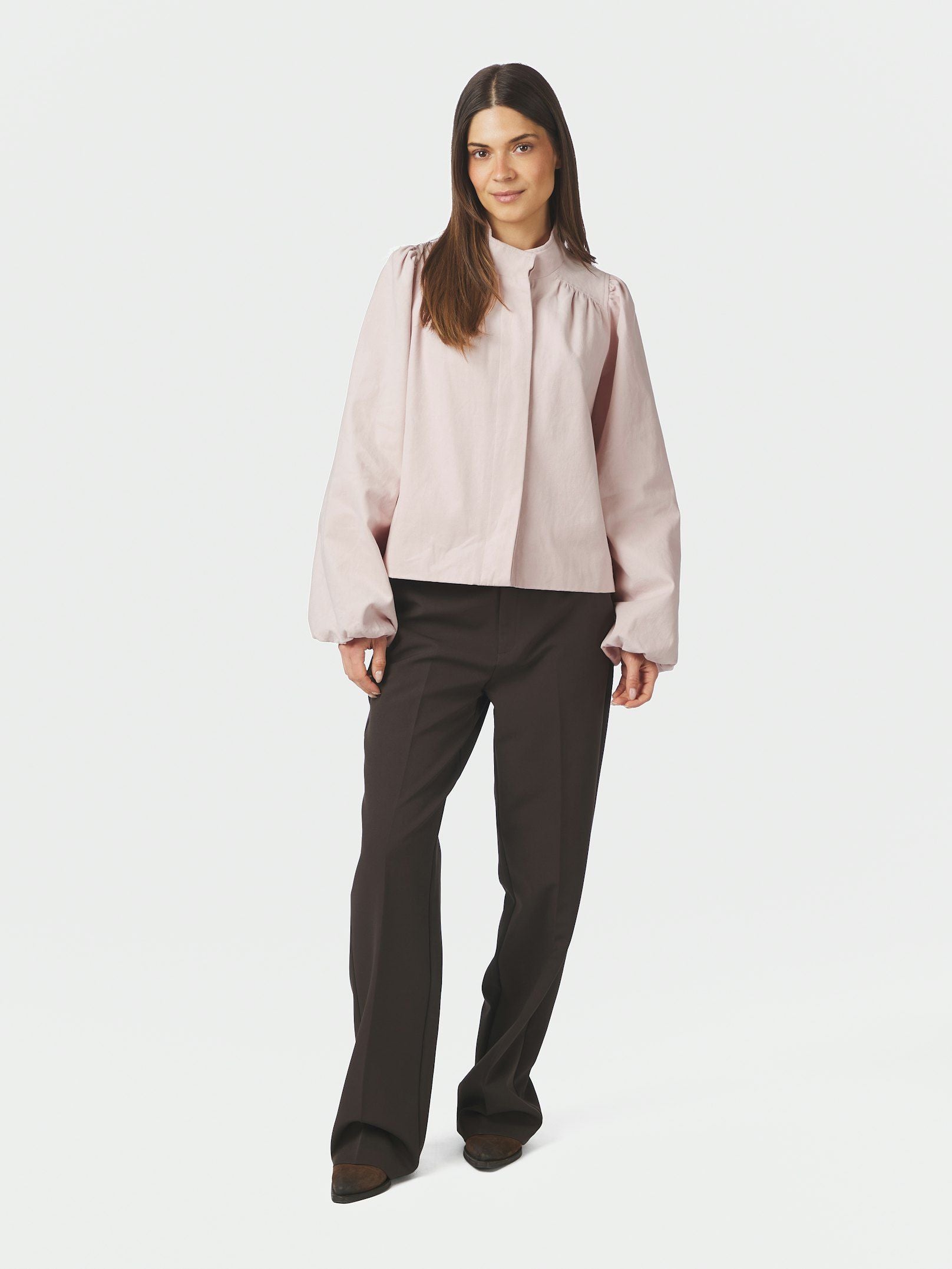 Tirsa Canvas Jacket - Light Pink