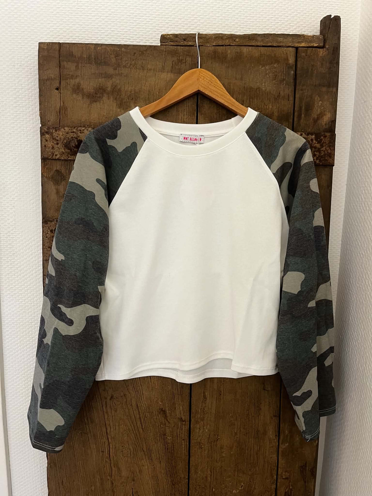 Camo 10 Sweat - White/Military