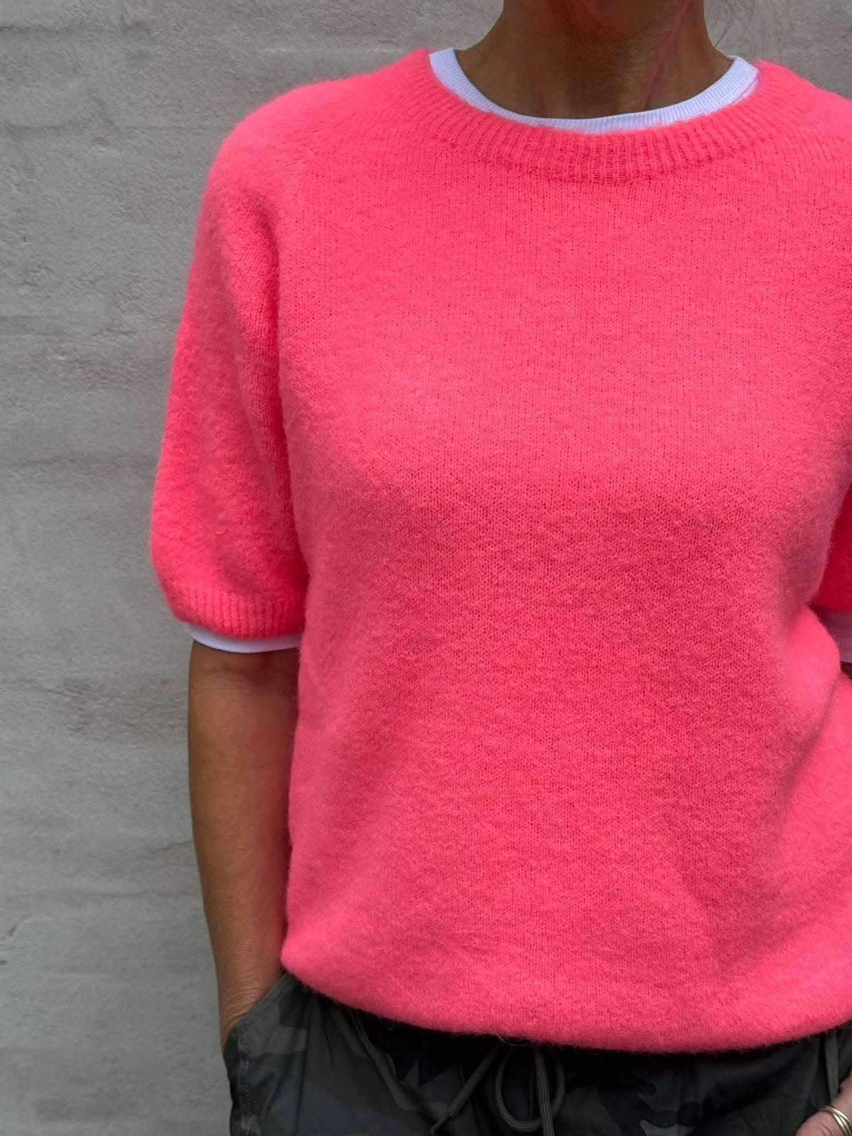 Lavinia Knit - Coral Flou