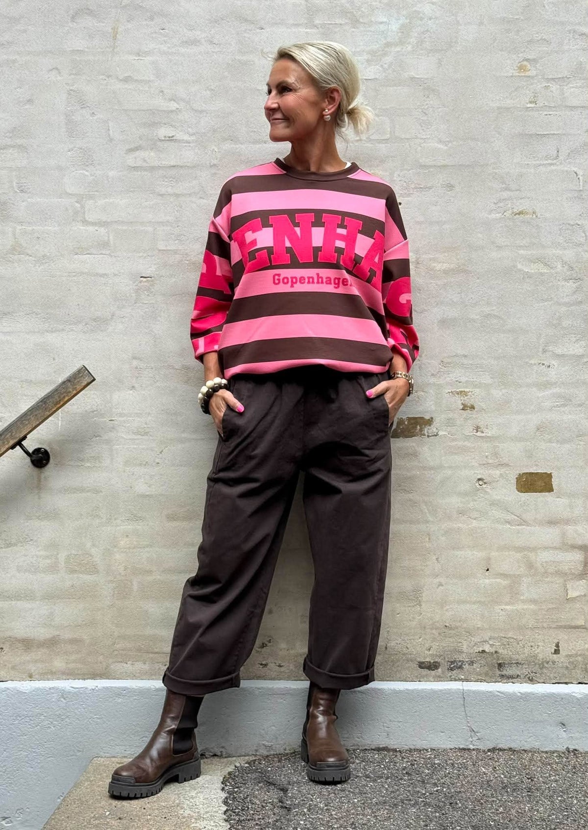 Paola Pants - Dark Brown