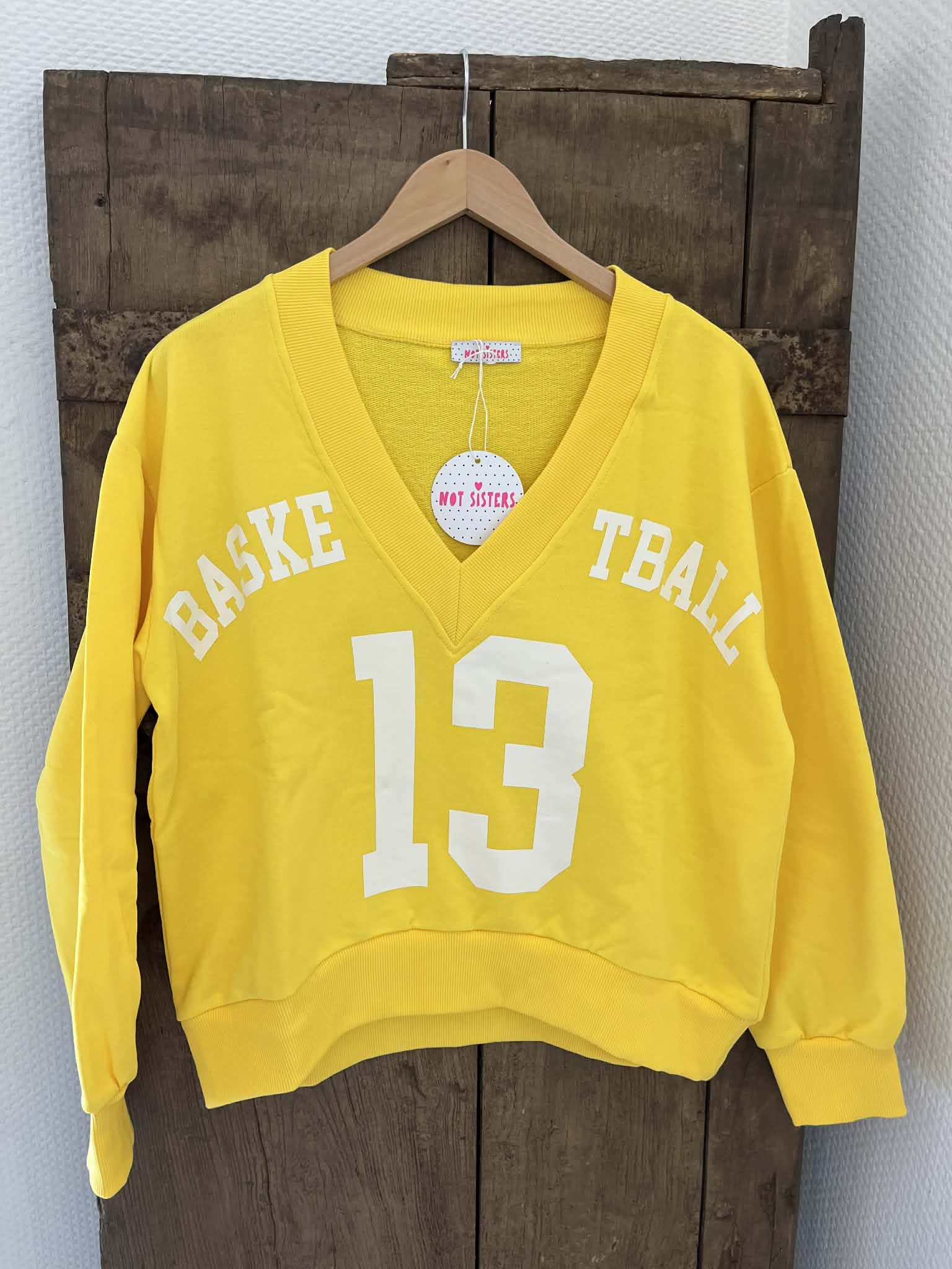 Basket Sweatshirt - Giallo