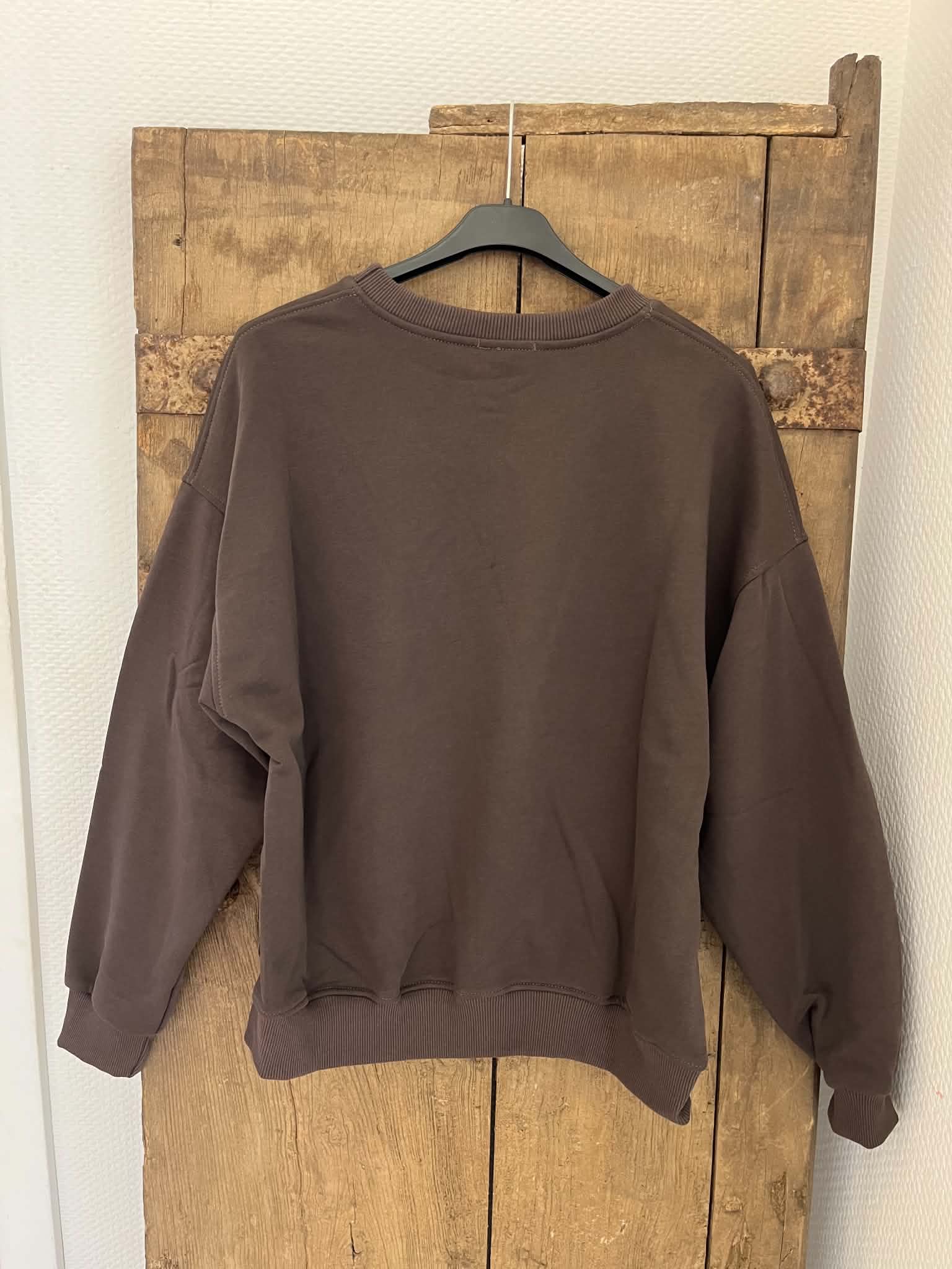 Club Amour Sweat - Moro/White