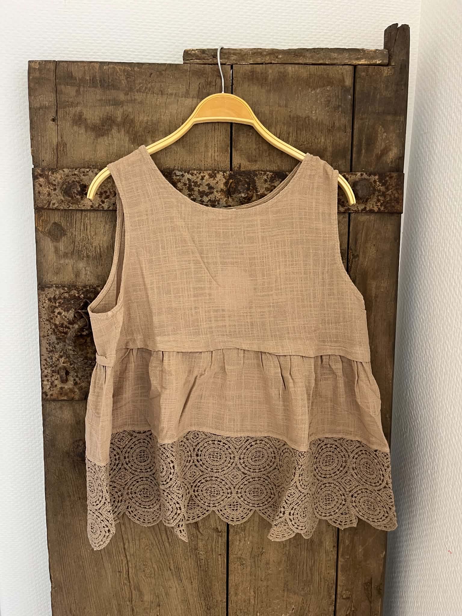 Garza Top - Cammello