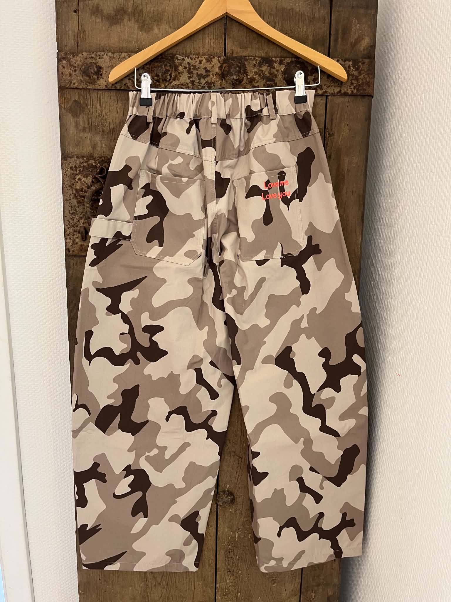 Lotte Pants - Beige/Brown