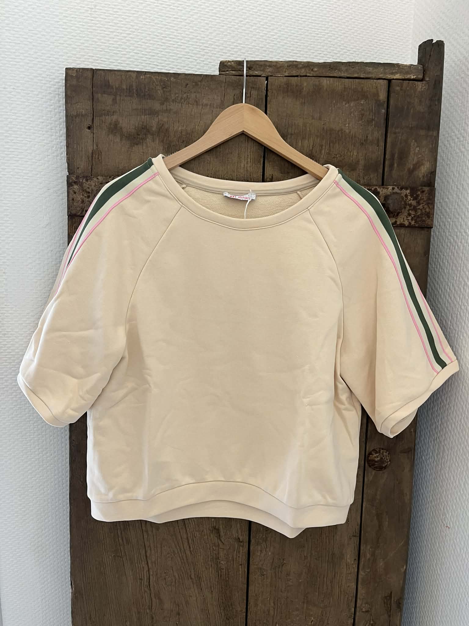 Melany Sweat Tee - Beige