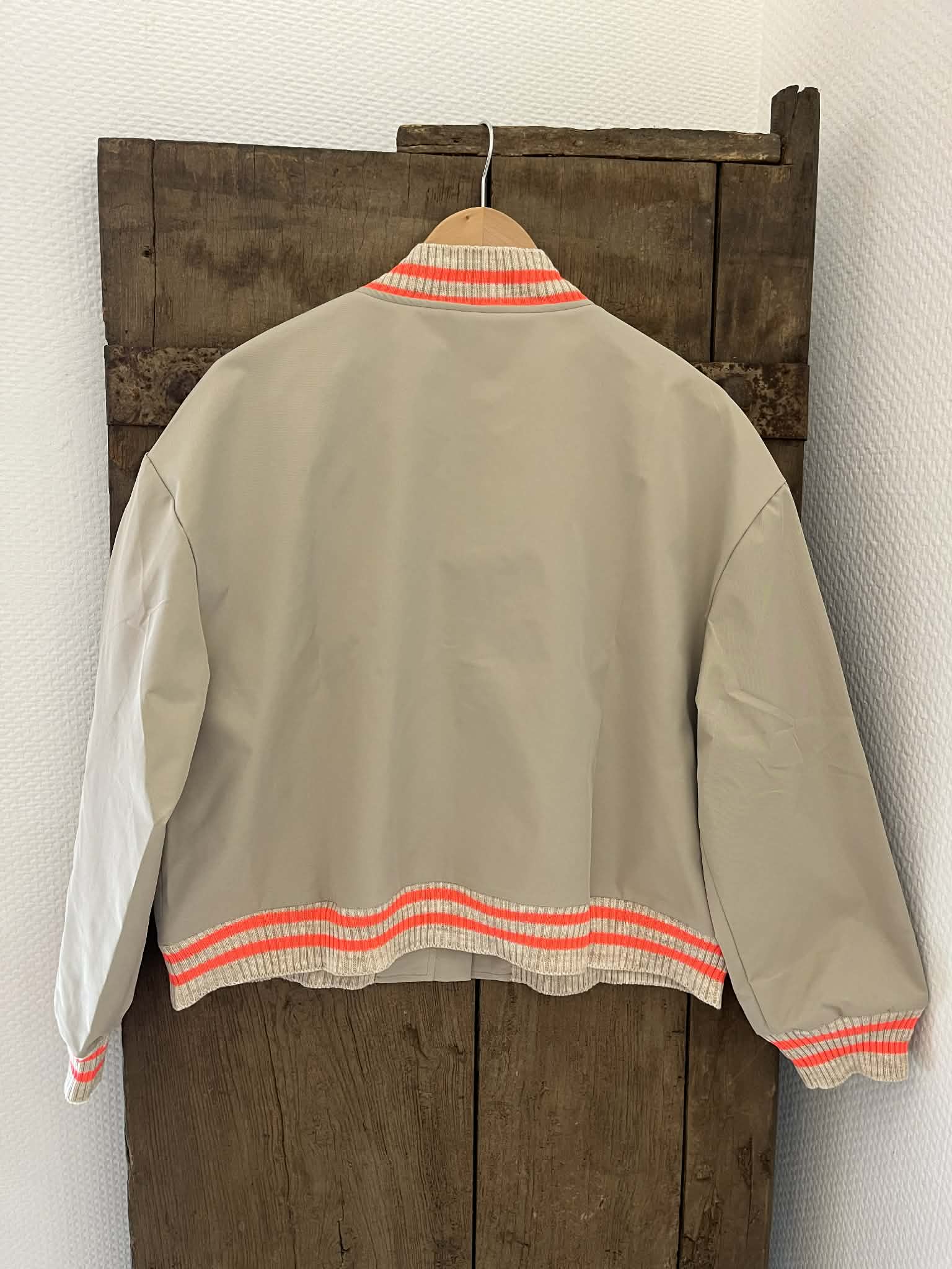 Sandy Bomber Jacket - Beige