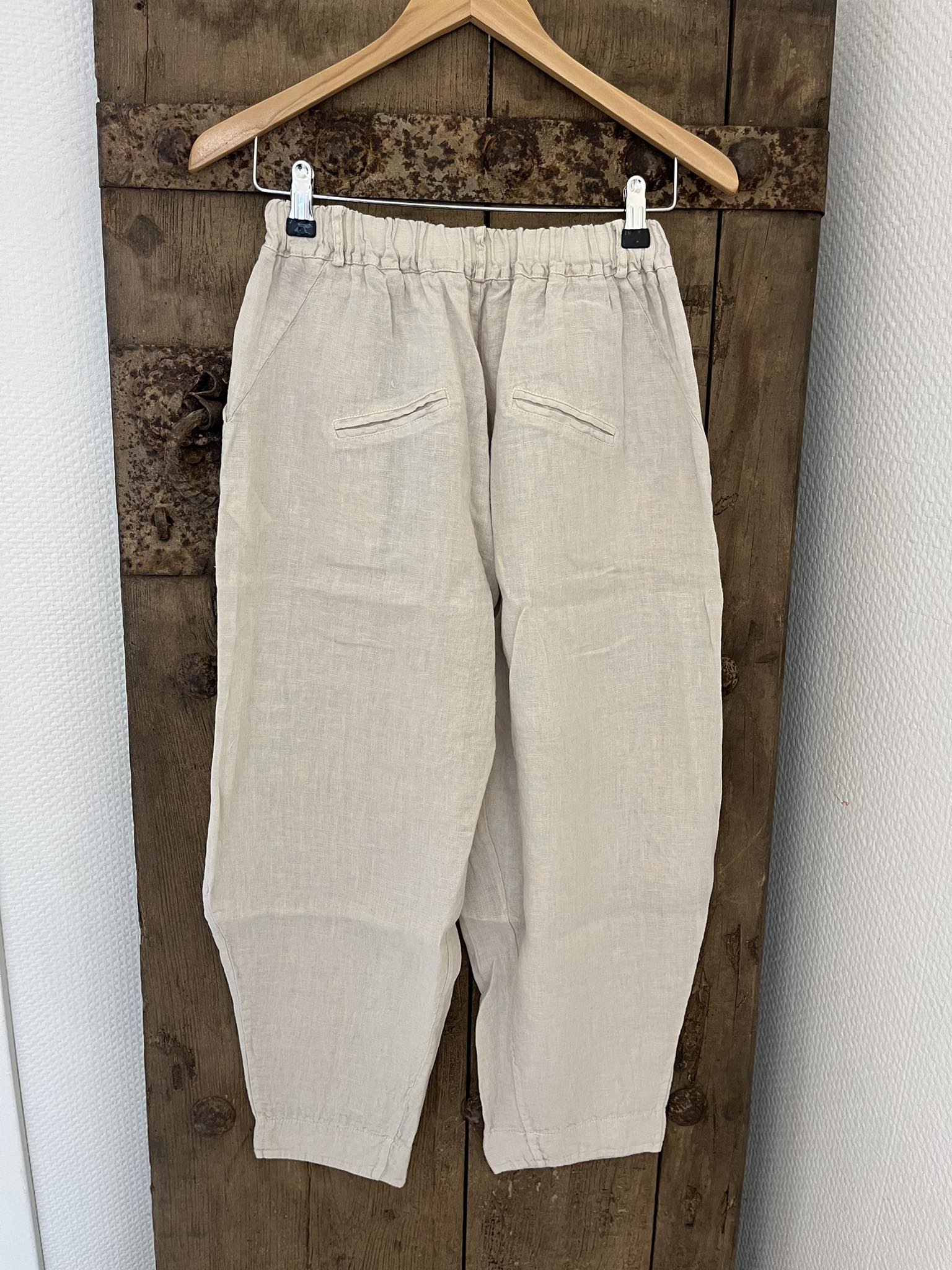 Vera Linen Pants - Off-White